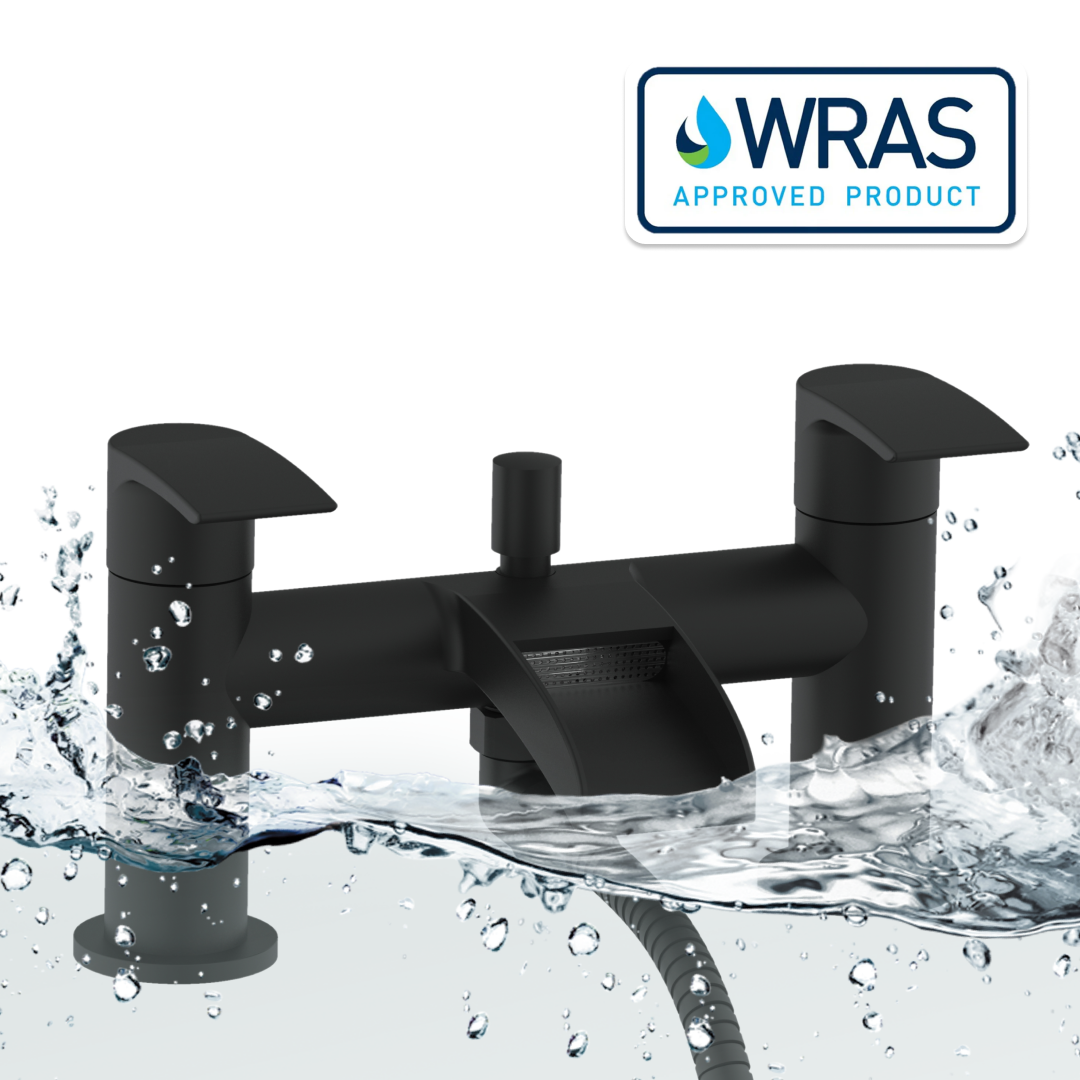 Stream Round Waterfall Bath Shower Mixer Tap