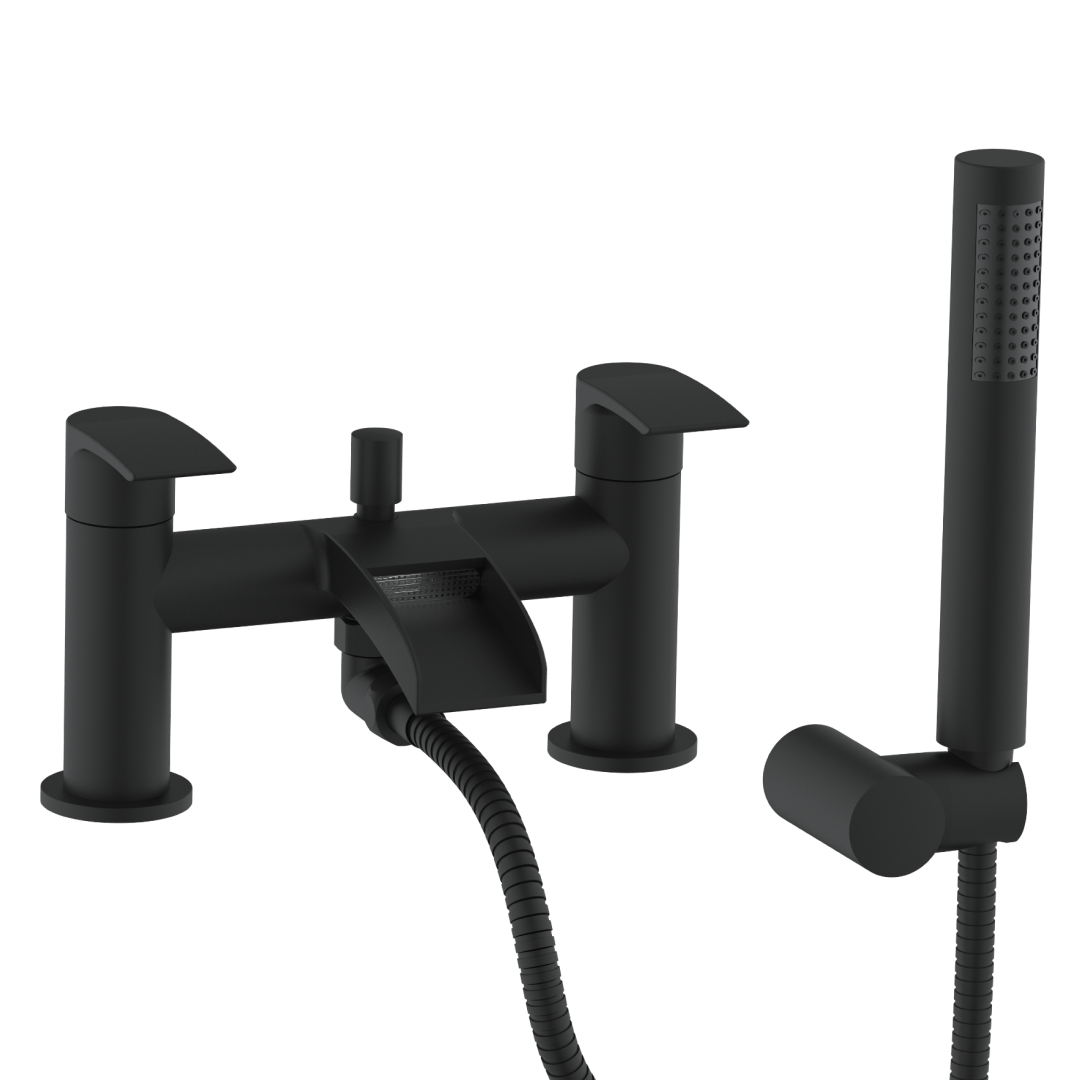 Stream Round Waterfall Bath Shower Mixer Tap