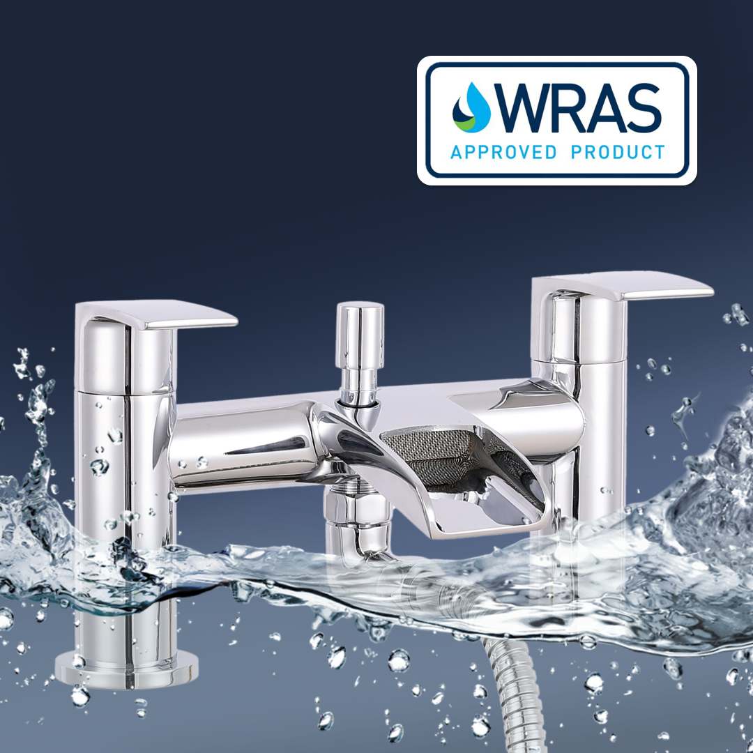 Stream Round Waterfall Bath Shower Mixer Tap