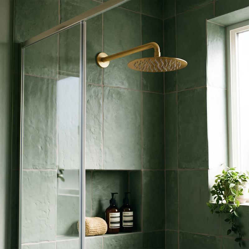Clifton Round Fixed Shower Head - 200mm