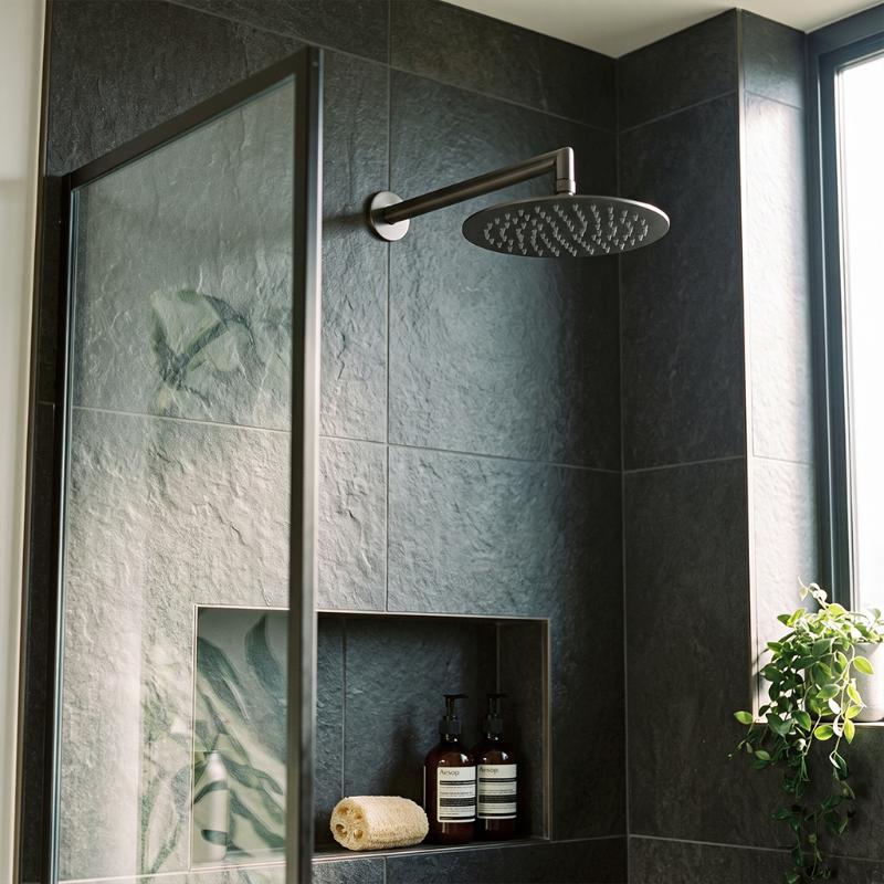 Clifton Round Fixed Shower Head - 200mm