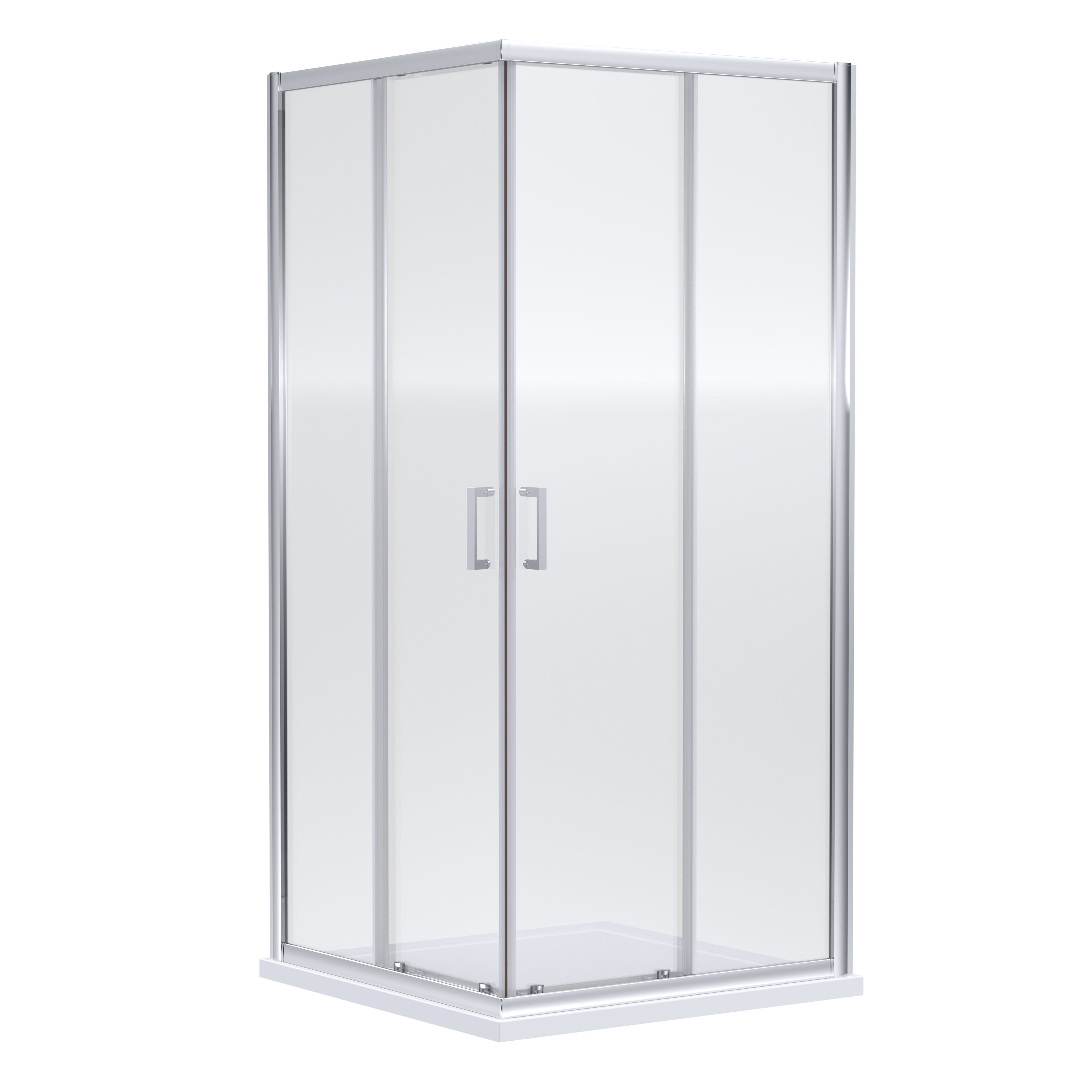 Matrix 6mm Glass Shower Enclosure - Chrome