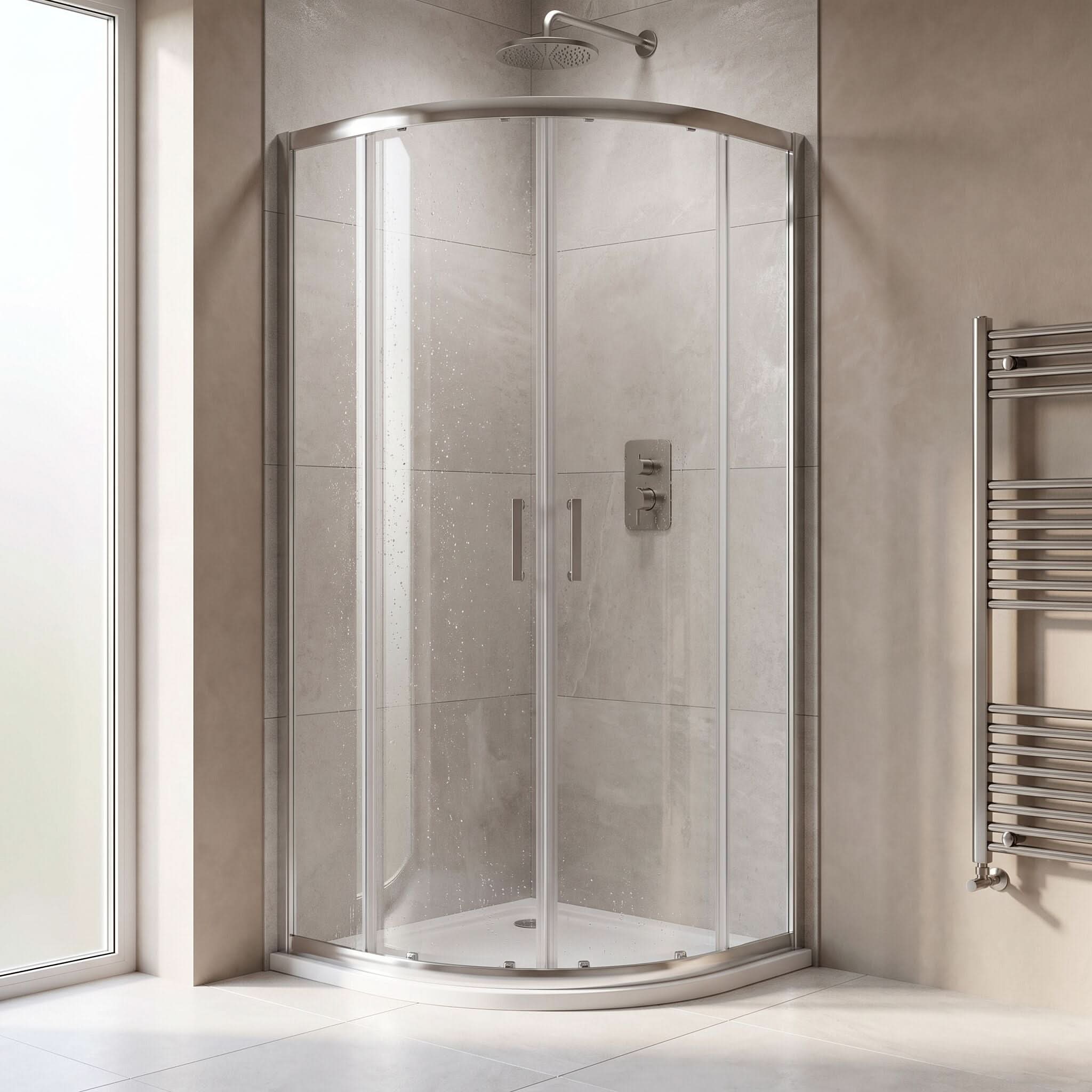 Matrix Two Door 6mm Glass Quadrant Shower Enclosure