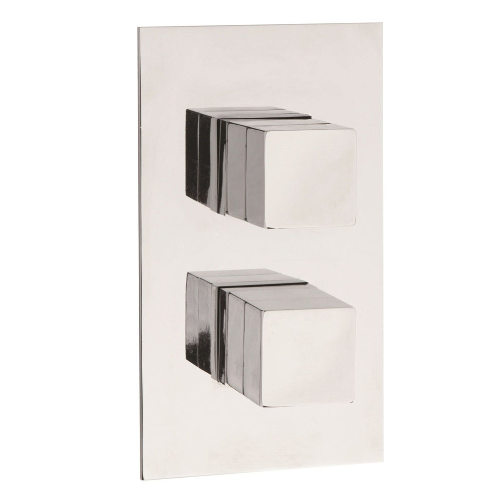 Modus 2 Outlet Thermostatic Concealed Shower Valve With Diverter - Chrome