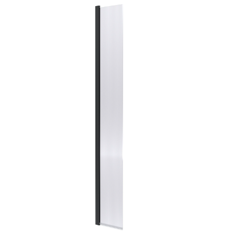 Haven 8mm Fluted Glass Wetroom Flipper Panel