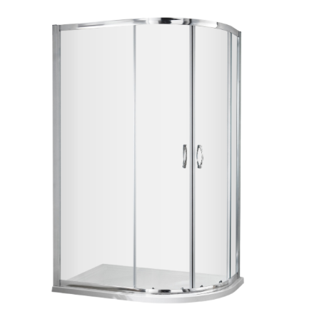 Foundry 5mm Glass 2 Door Offset Quadrant Shower Enclosure