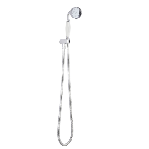 Omega Traditional Shower Handset Kit - Chrome