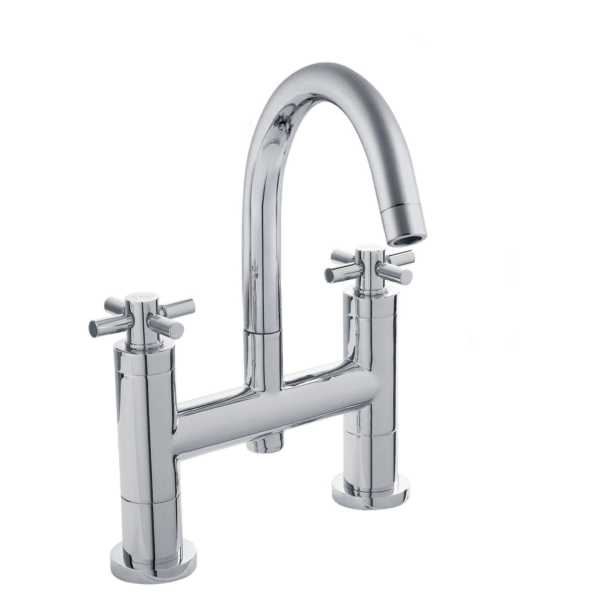 Meander Tec Crosshead Deck Mounted Bath Filler Tap