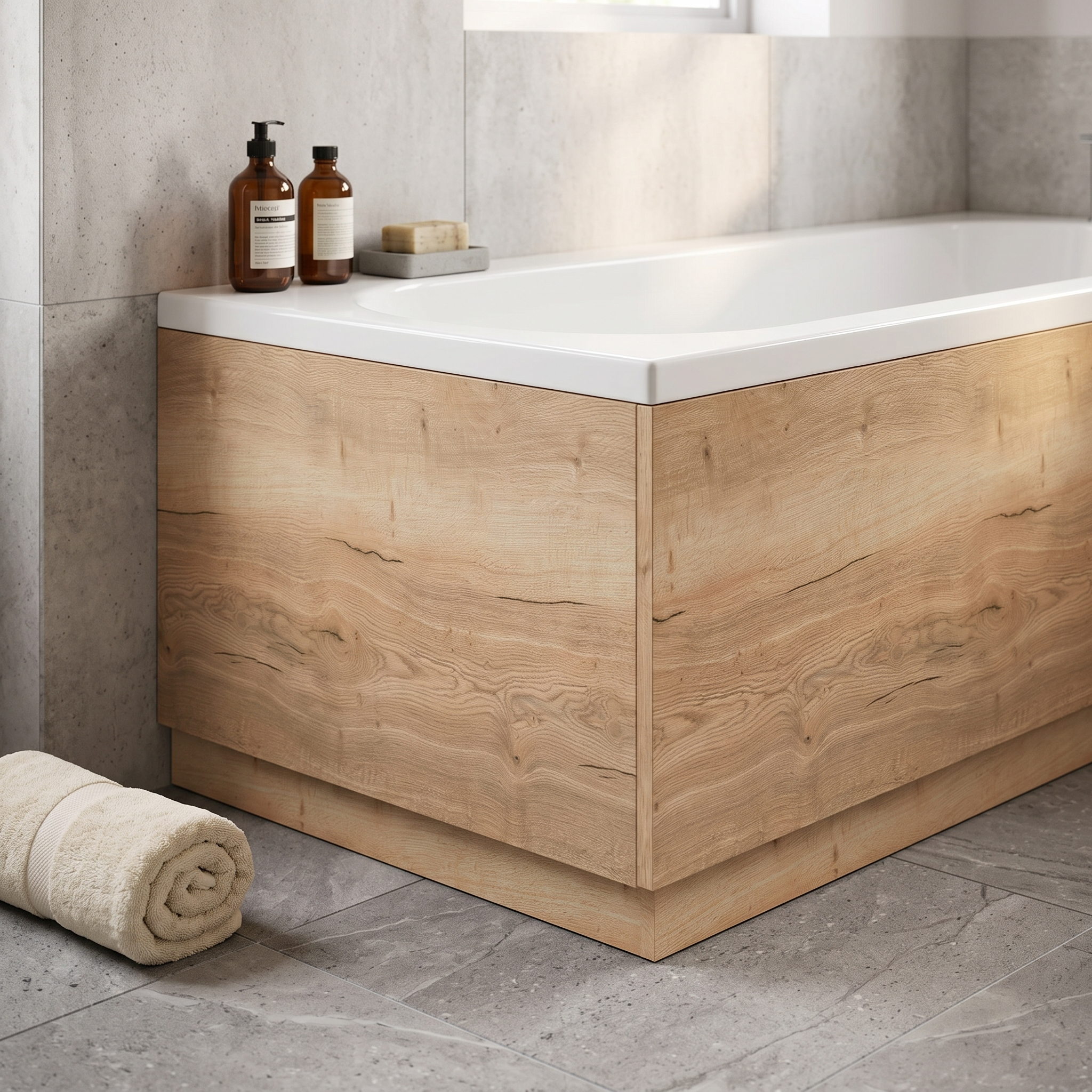 Solvex End Bath Panel with Plinth