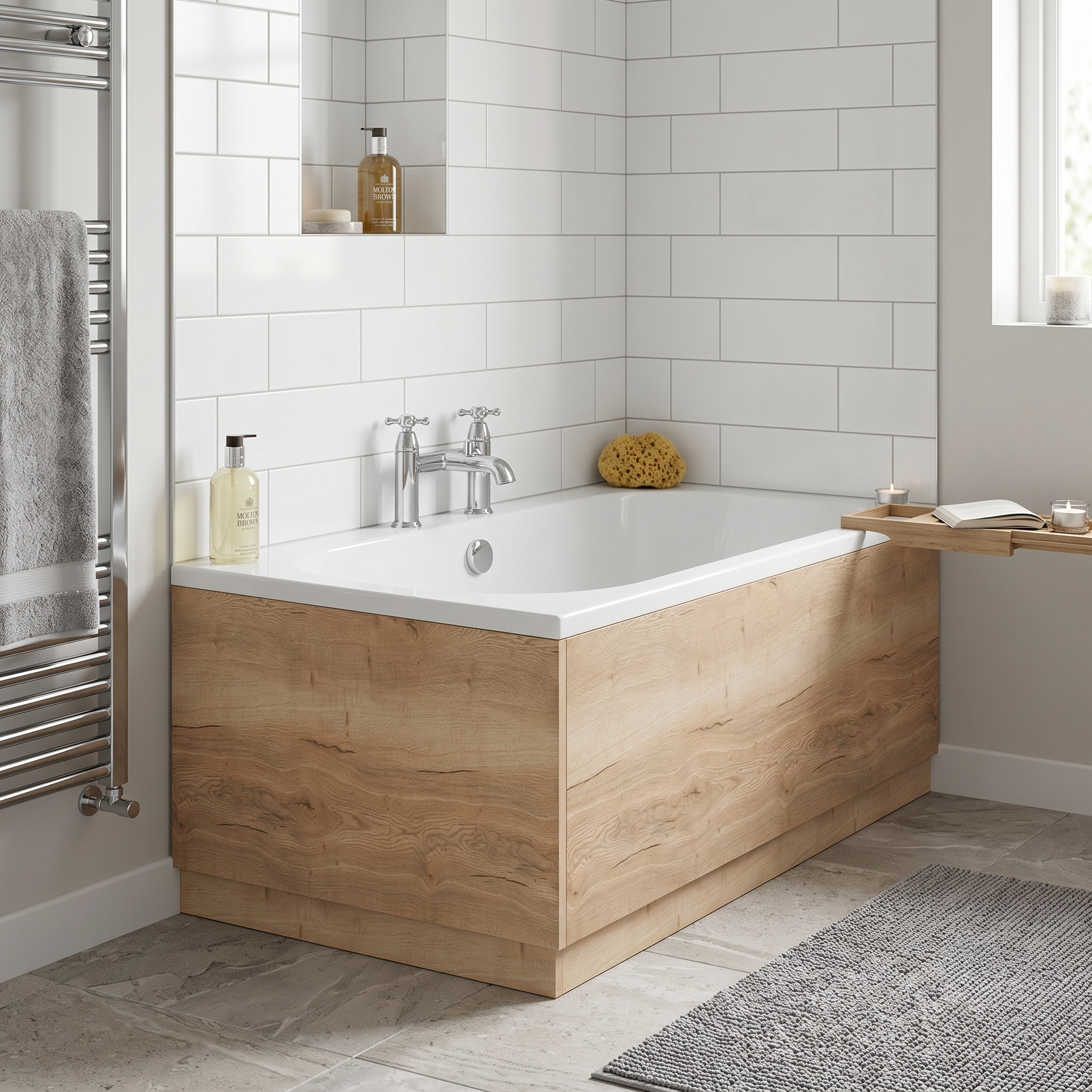 Solvex End Bath Panel with Plinth