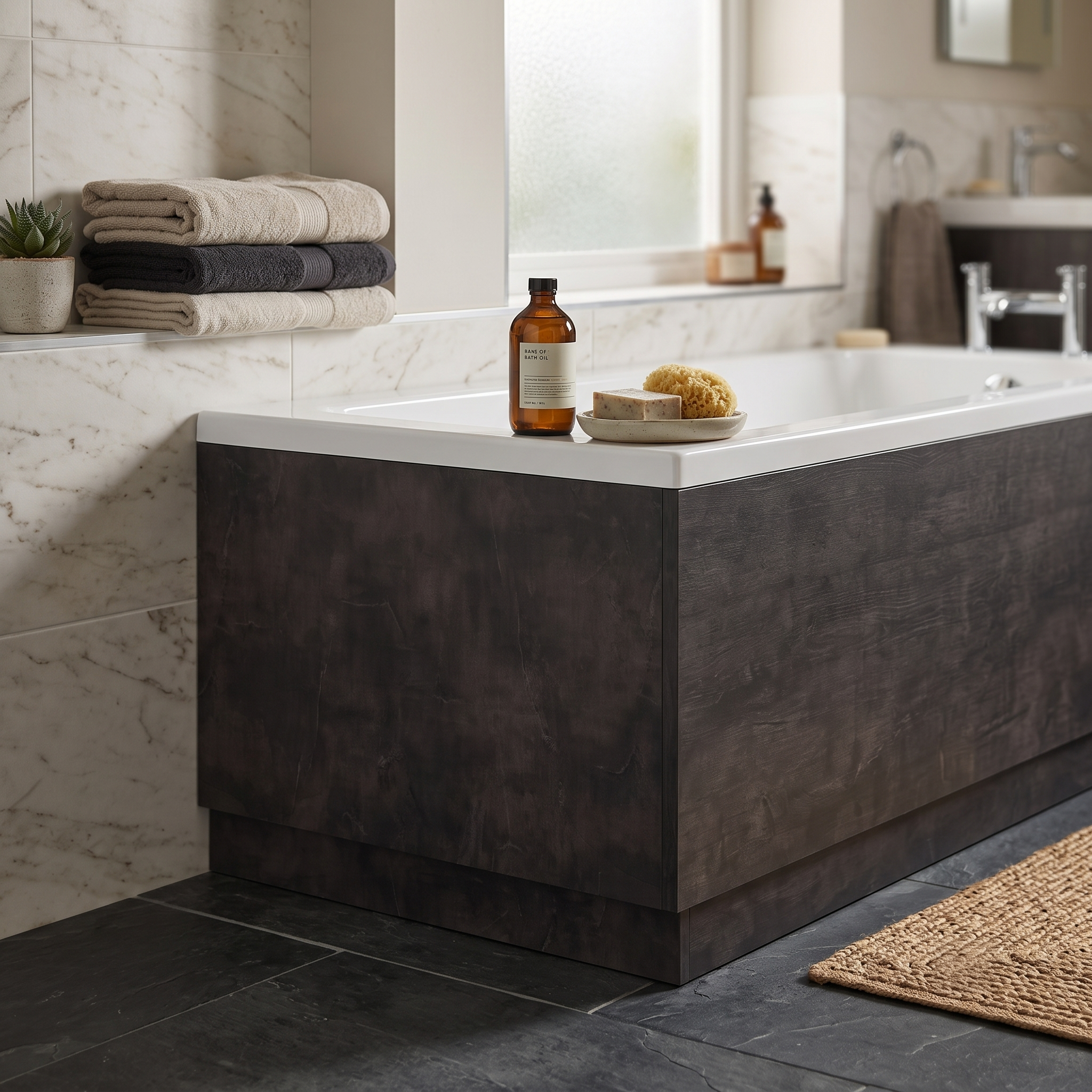 Solvex End Bath Panel with Plinth