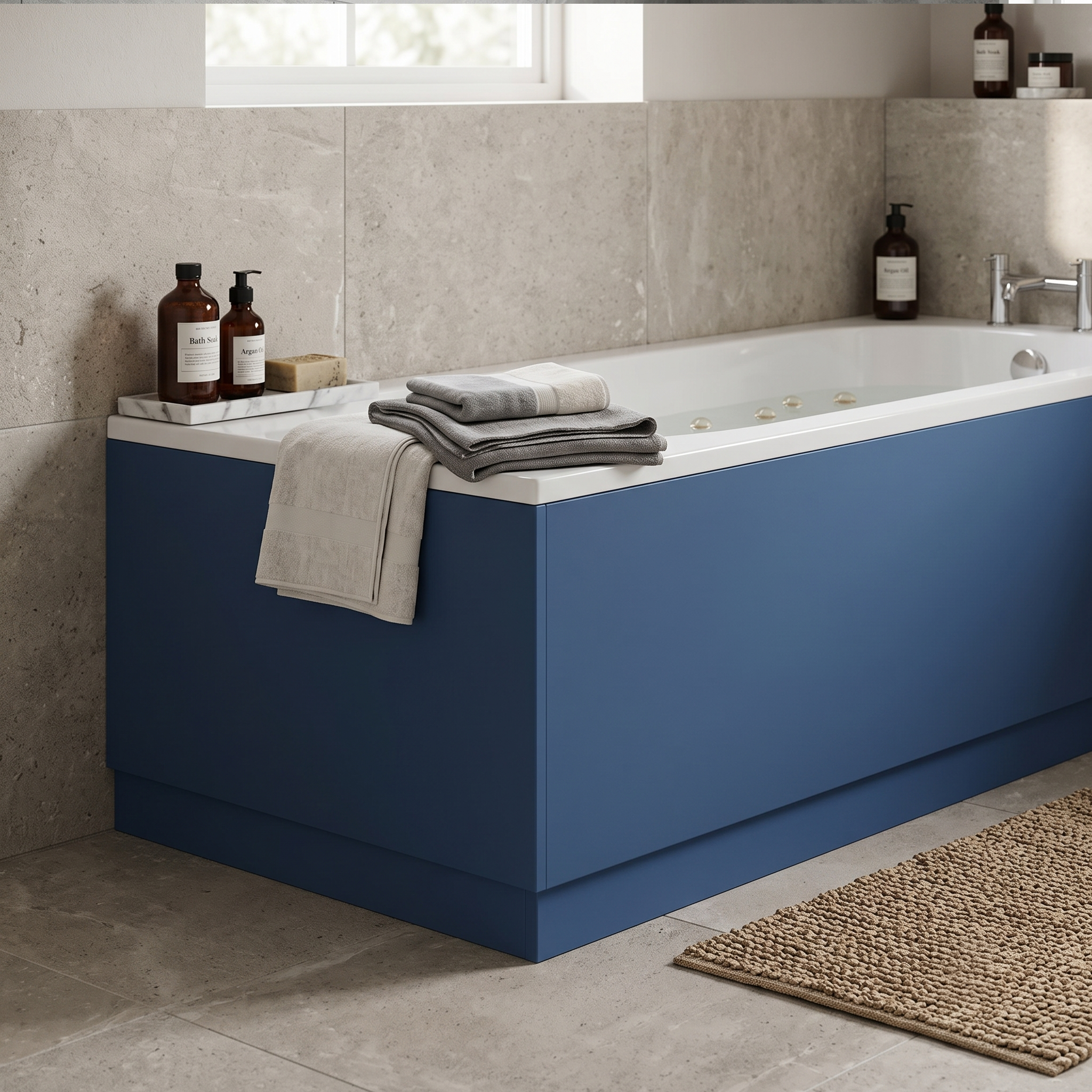 Solvex End Bath Panel with Plinth