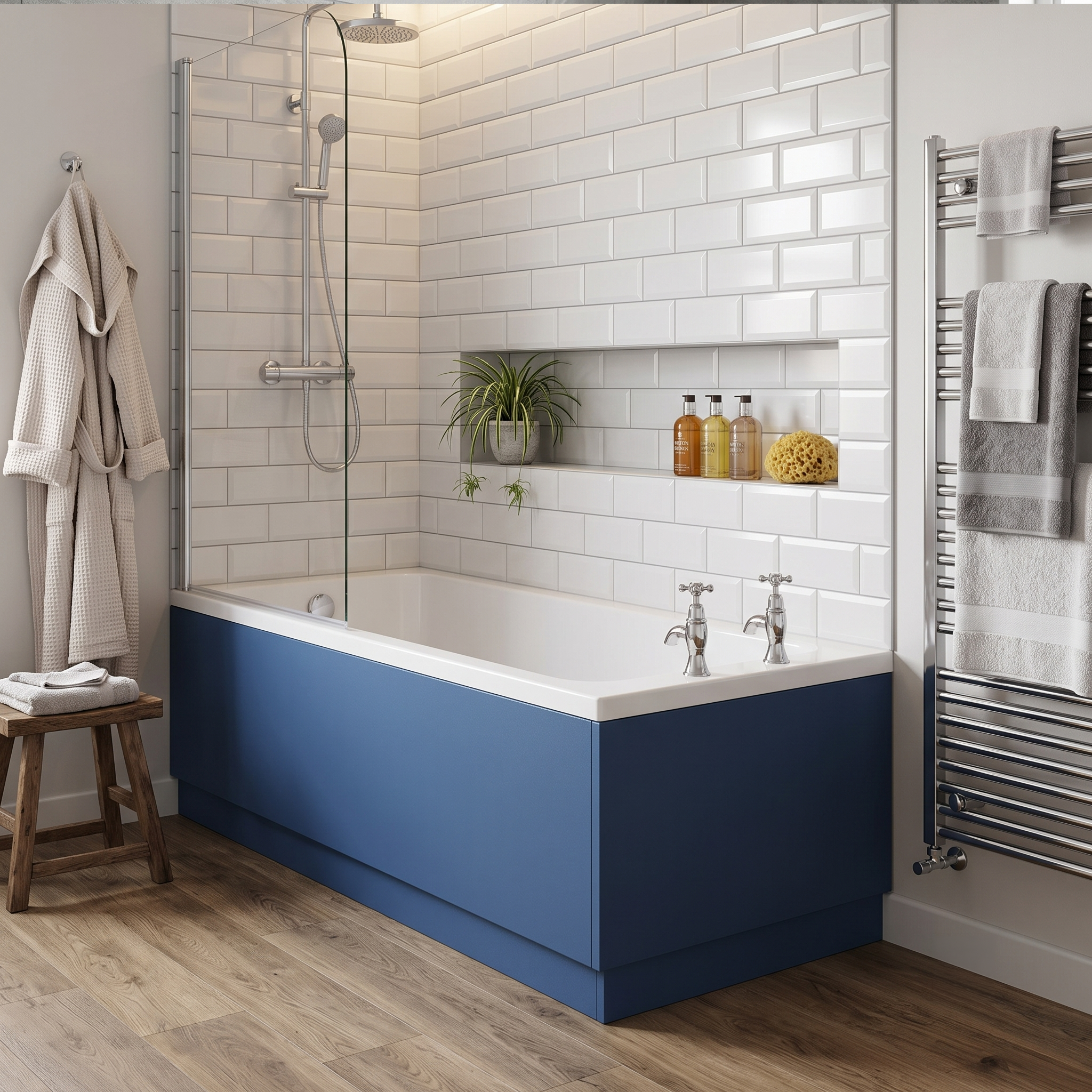 Solvex End Bath Panel with Plinth