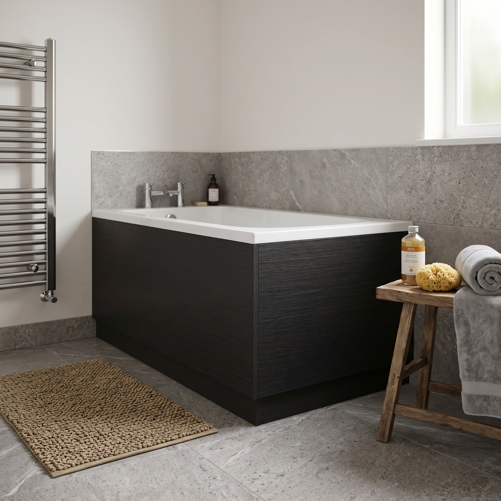 Solvex End Bath Panel with Plinth