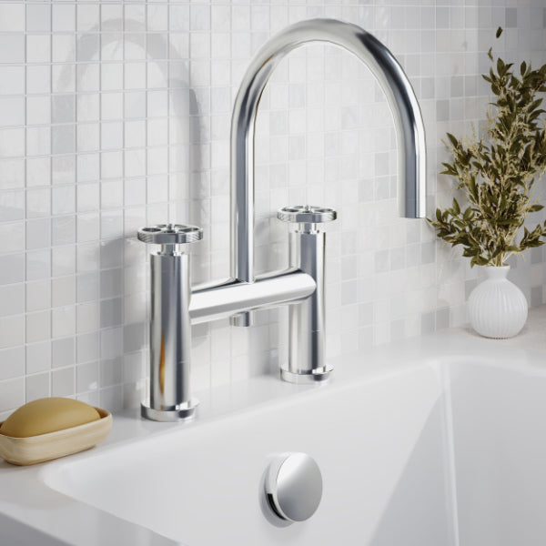 Revolve Deck Mounted Bath Filler Tap