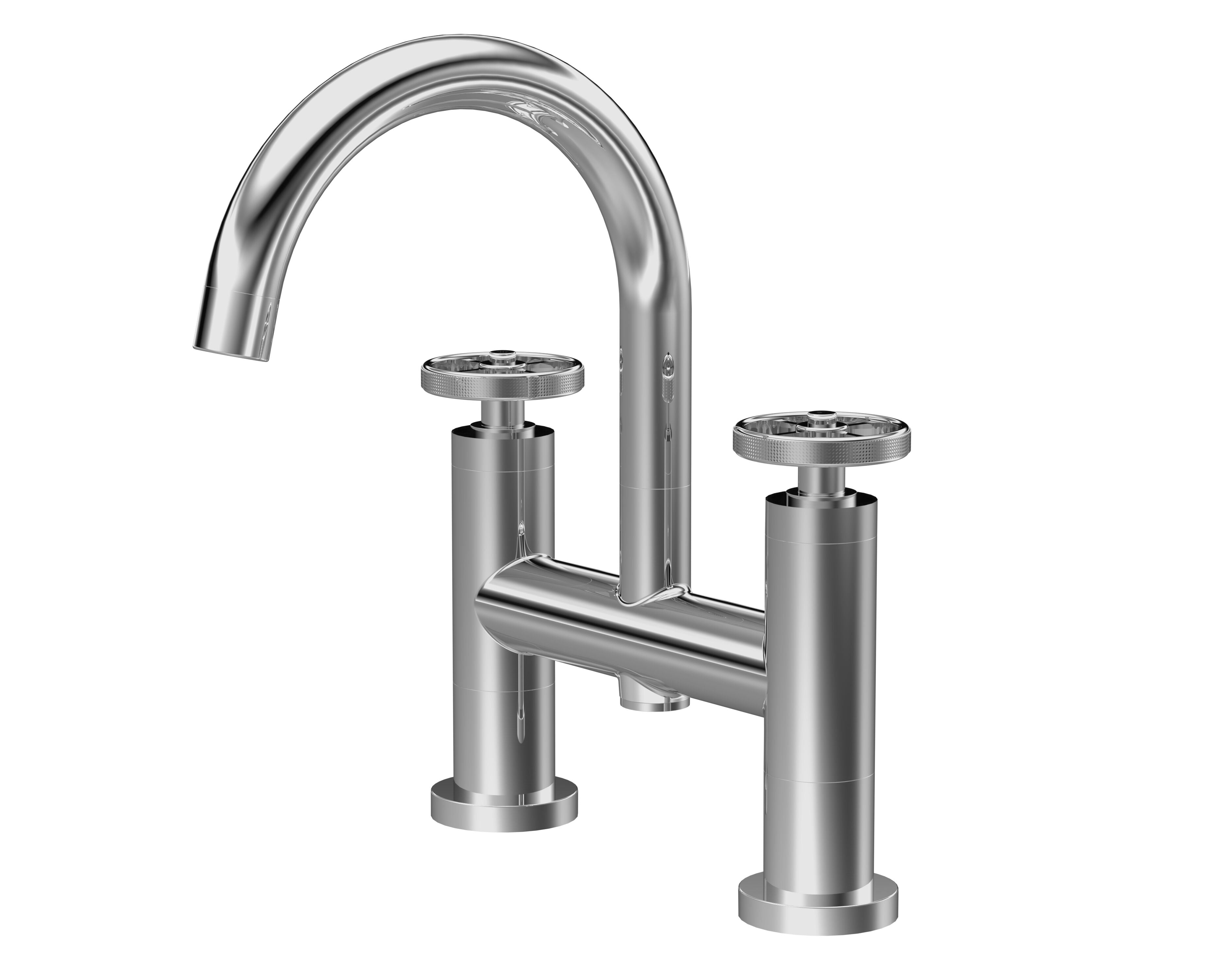 Revolve Deck Mounted Bath Filler Tap