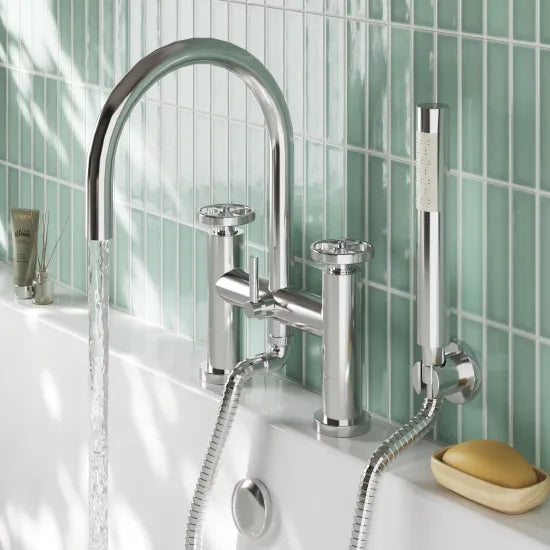 Revolve Bath Shower Mixer Tap - Chrome