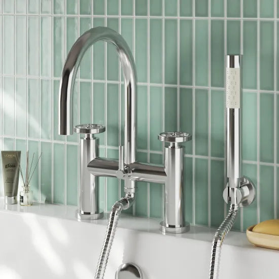 Revolve Bath Shower Mixer Tap - Chrome