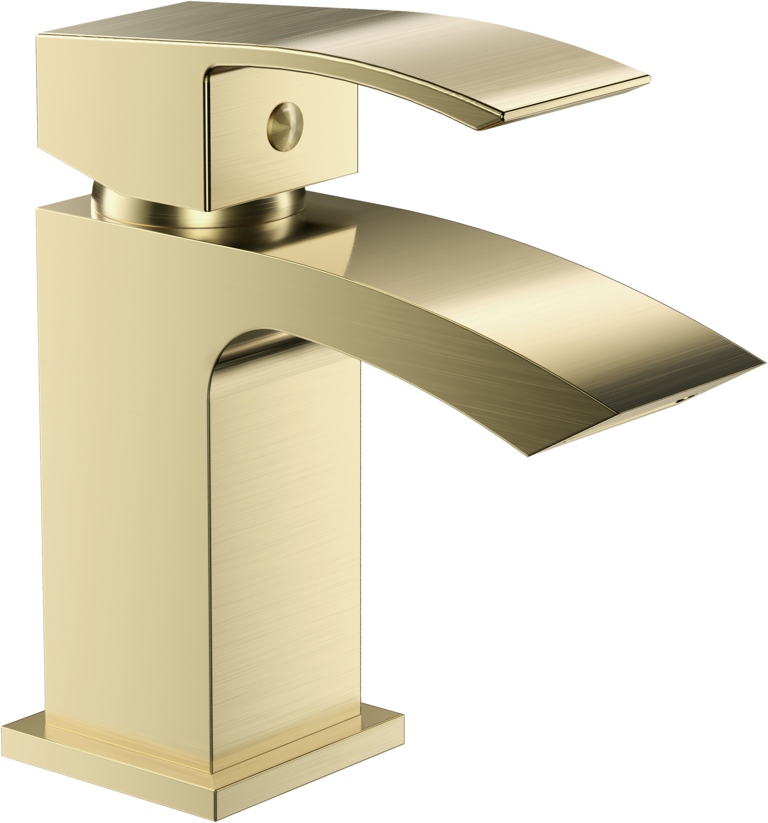 Tidal Mono Basin Mixer Tap with Push Button Waste