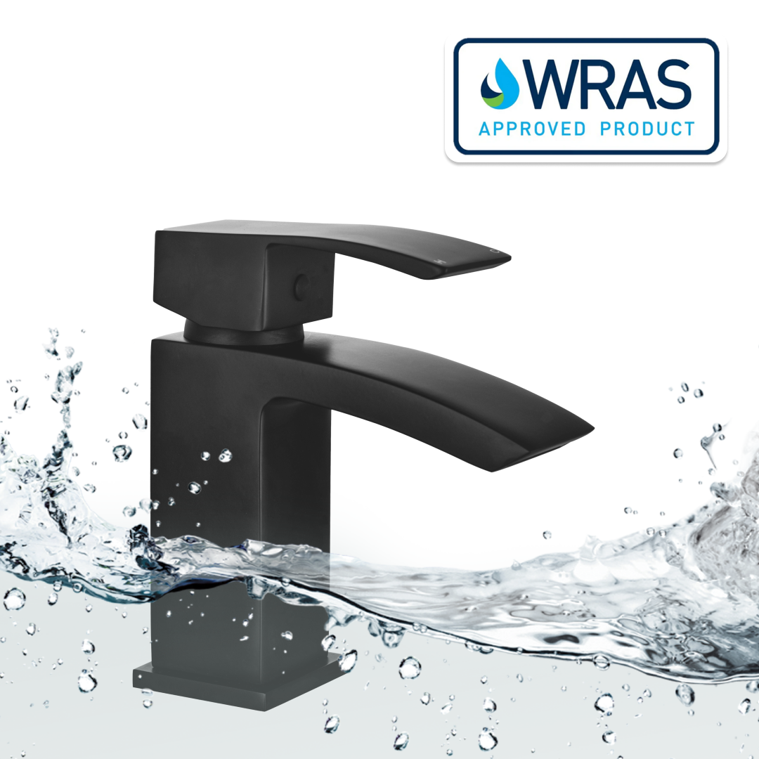 Tidal Basin Mixer Tap with Push Button Waste