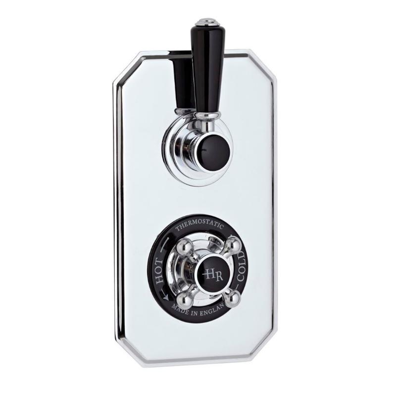 Claremont Traditional Thermostatic 2 Outlet Concealed Shower Valve With Diverter