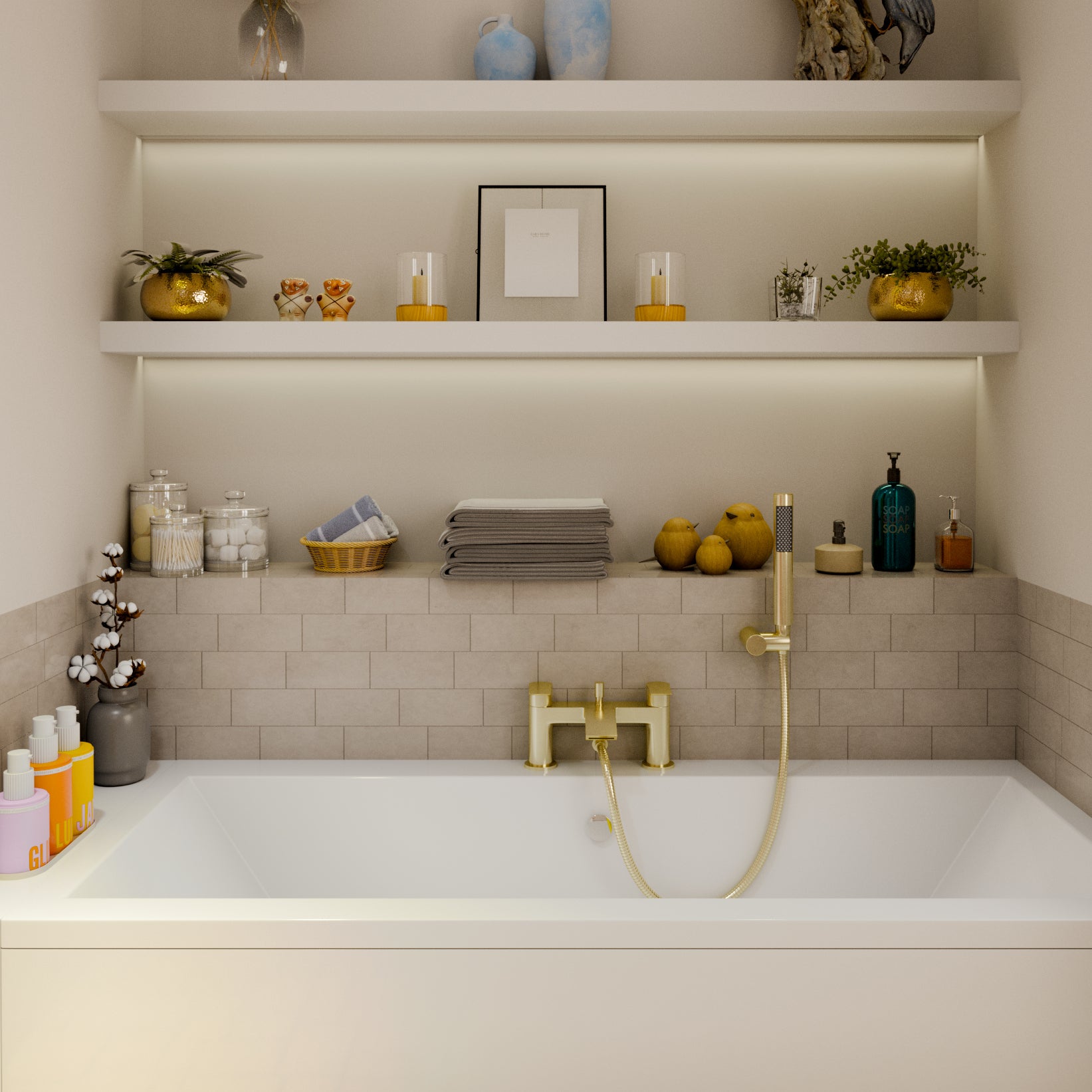 Cascade Bath Shower Mixer Tap