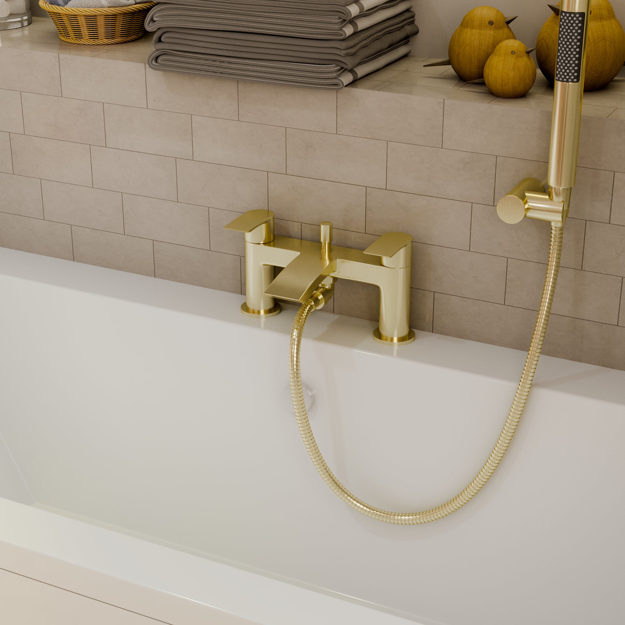 Cascade Bath Shower Mixer Tap
