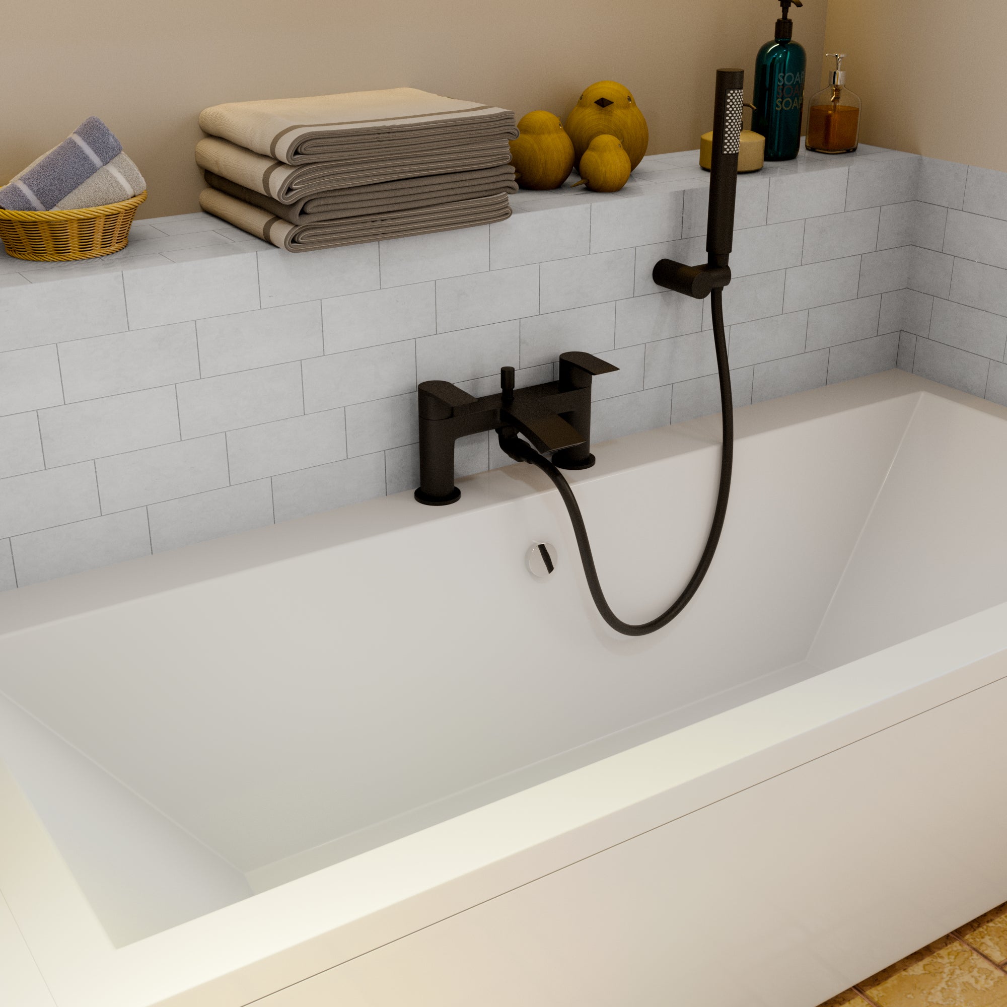 Cascade Bath Shower Mixer Tap