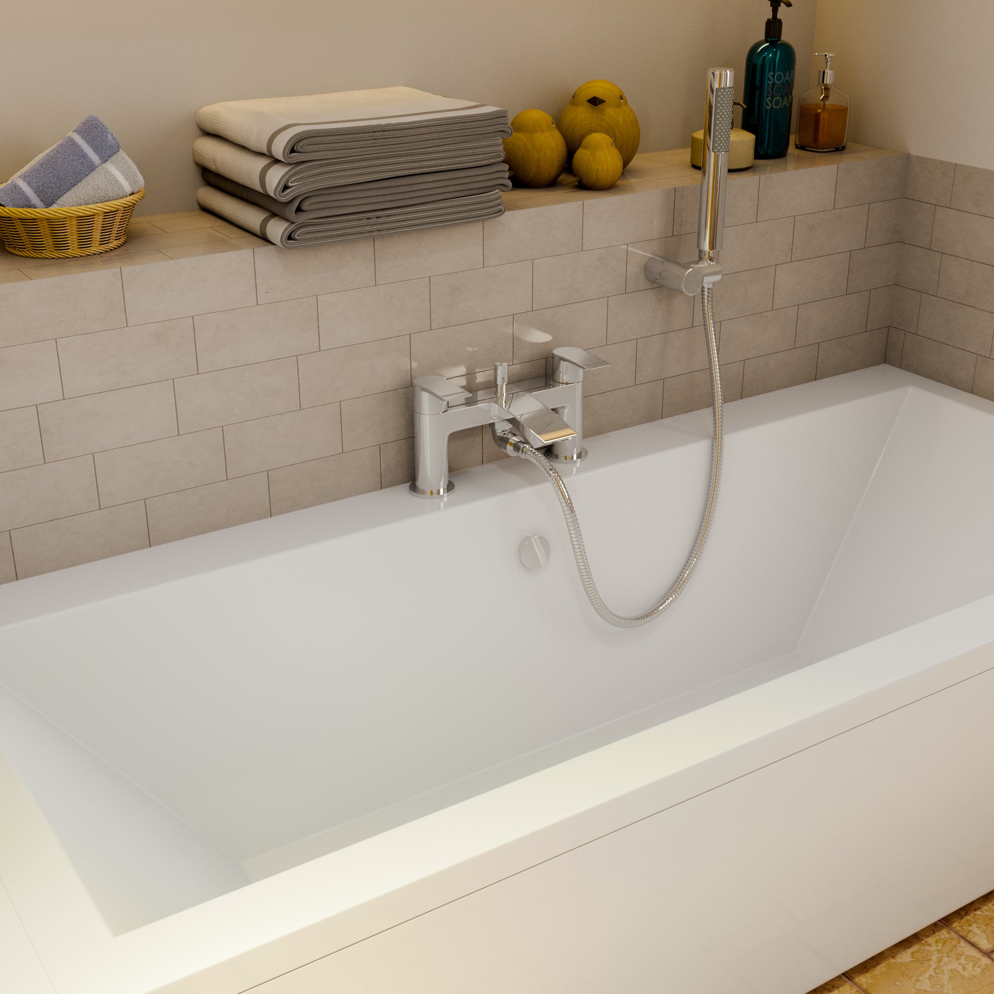 Cascade Bath Shower Mixer Tap