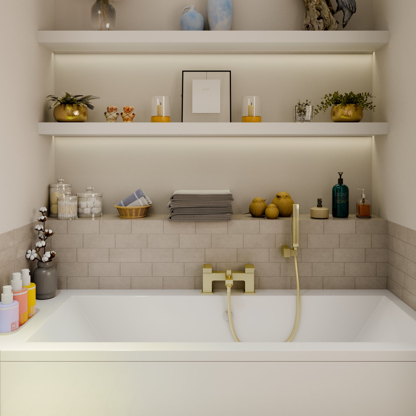 Mist Bath Shower Mixer Tap
