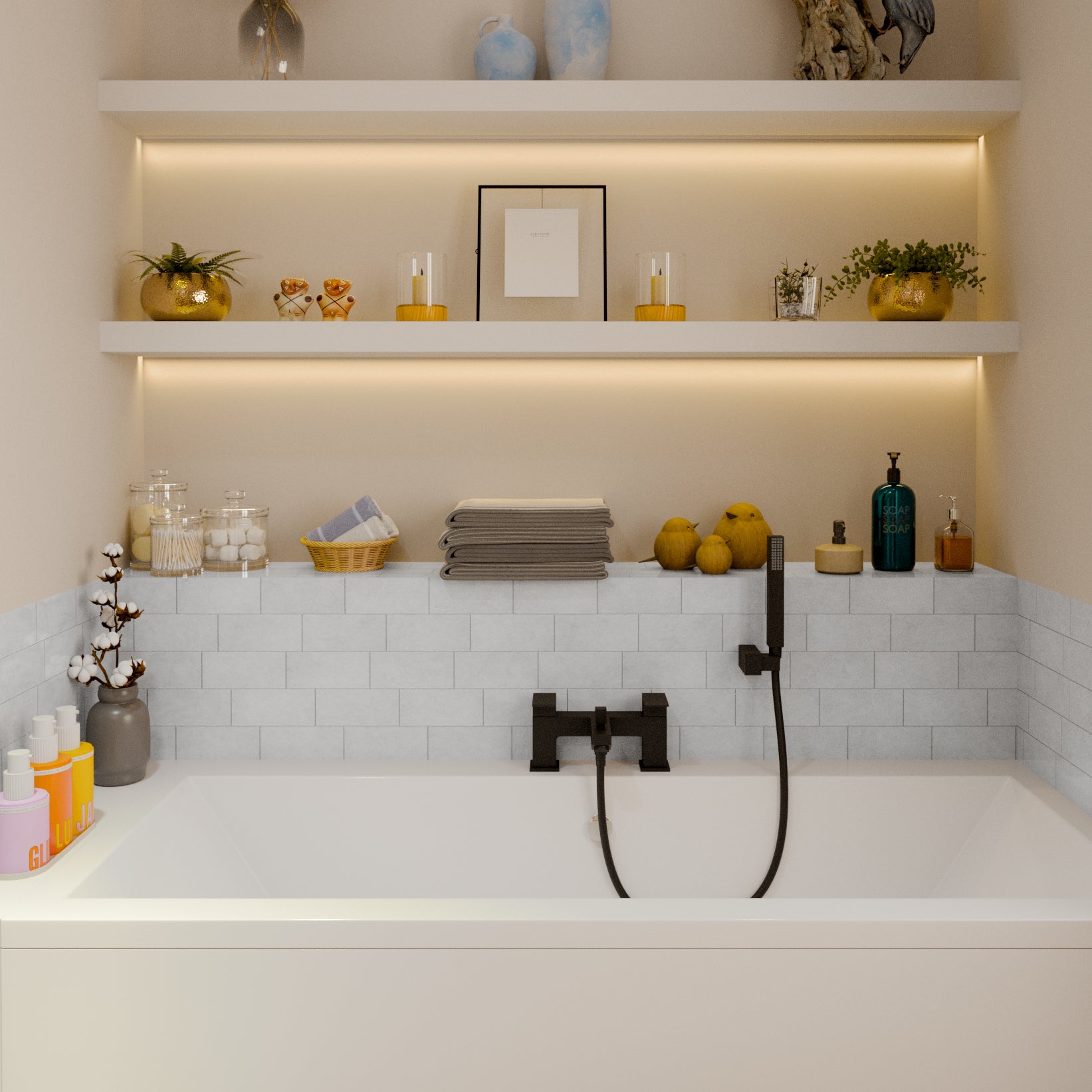 Mist Bath Shower Mixer Tap