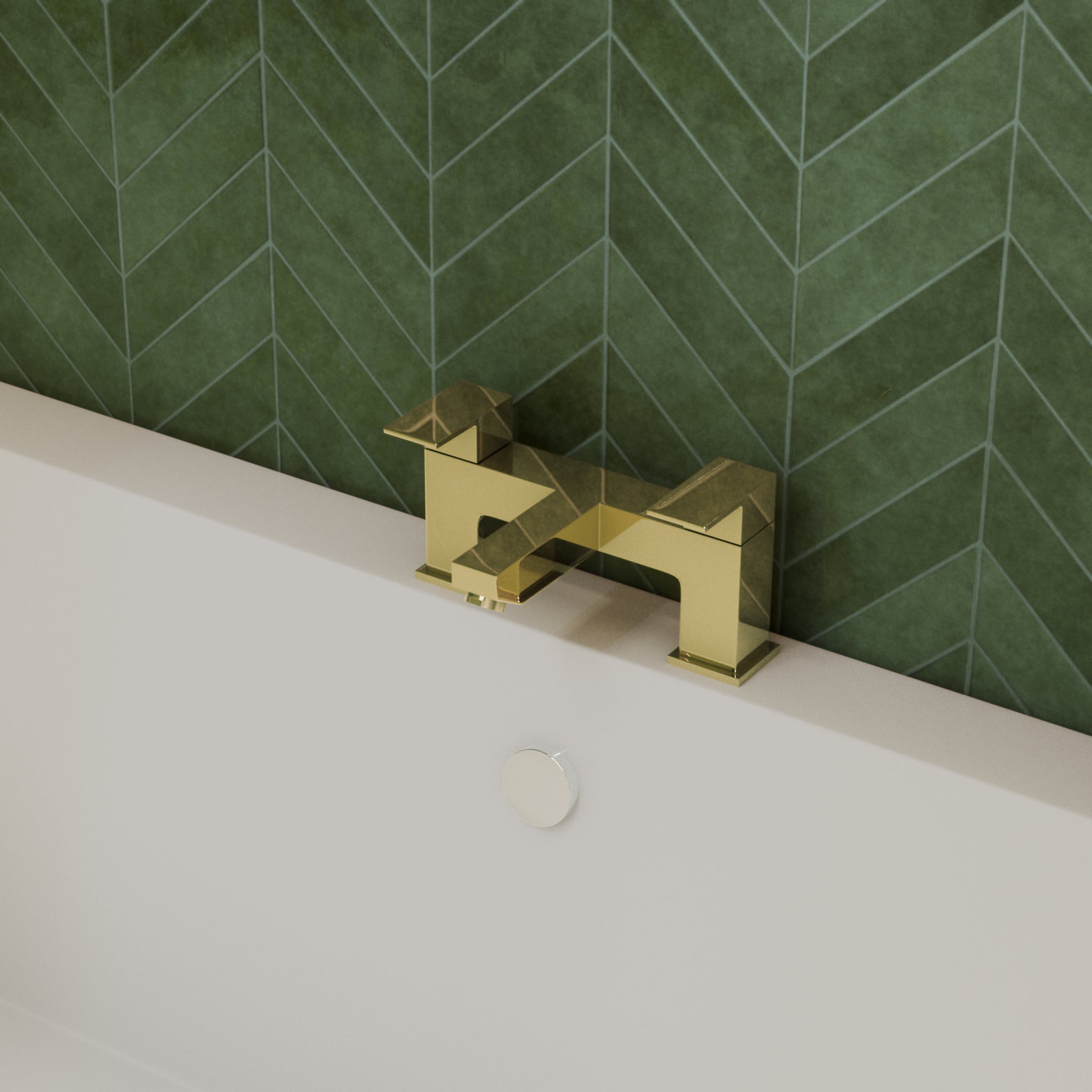 Mist Square Bath Filler Tap