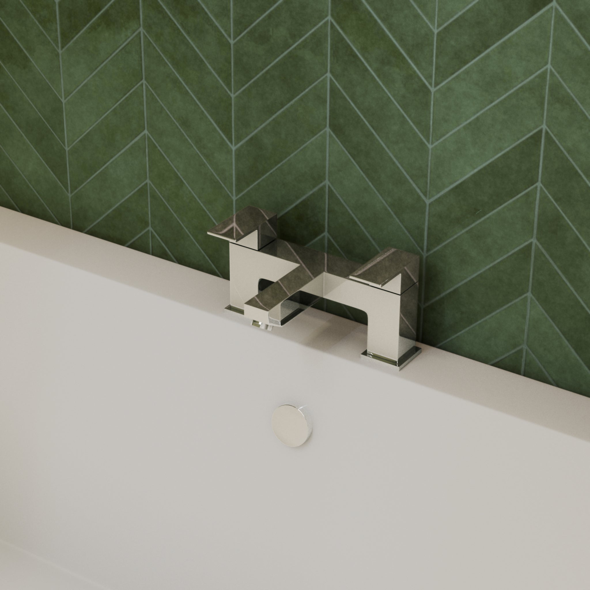 Mist Square Bath Filler Tap