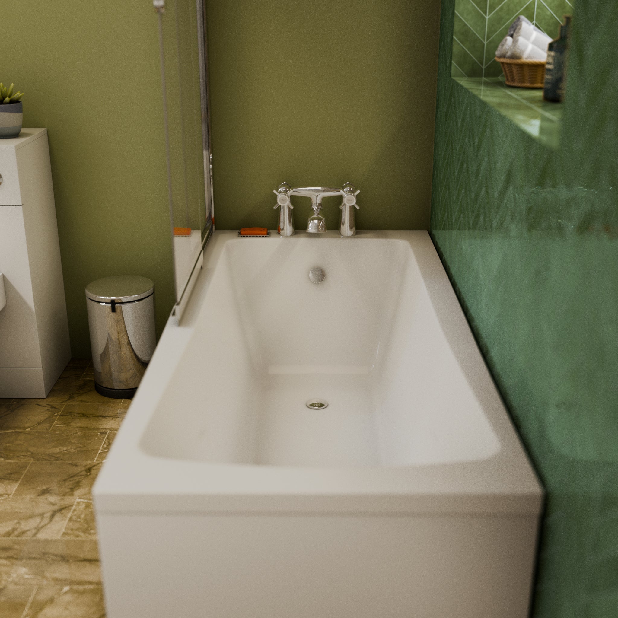 Ripple Traditional Bath Filler Tap