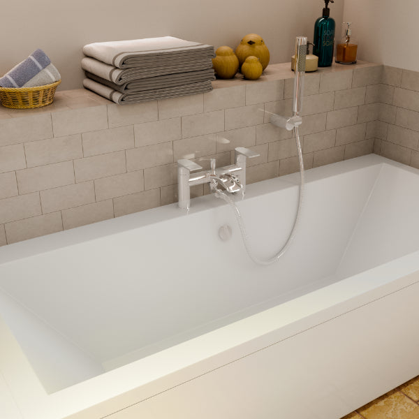 Stream Round Waterfall Bath Shower Mixer Tap