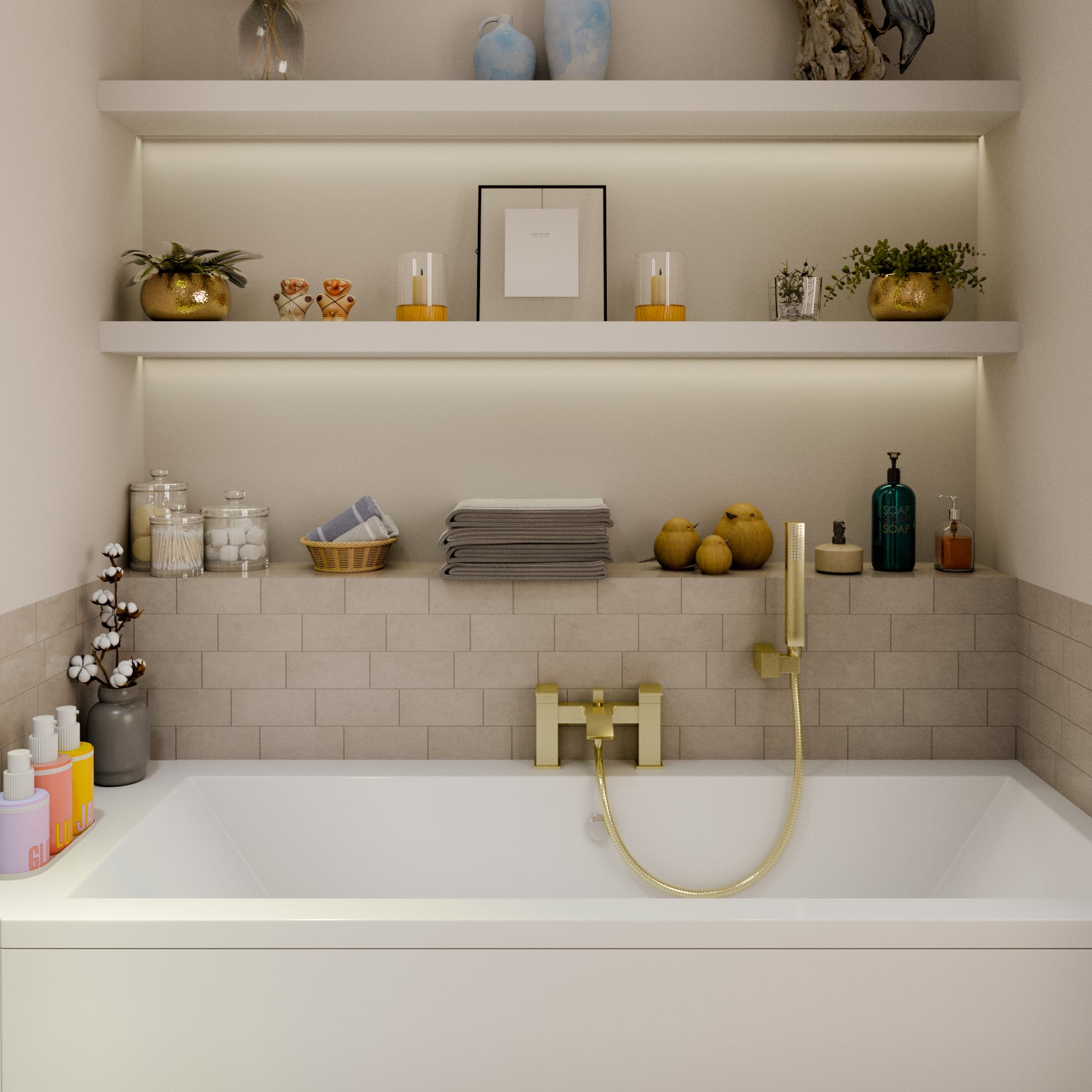 Tidal Bath Shower Mixer Tap