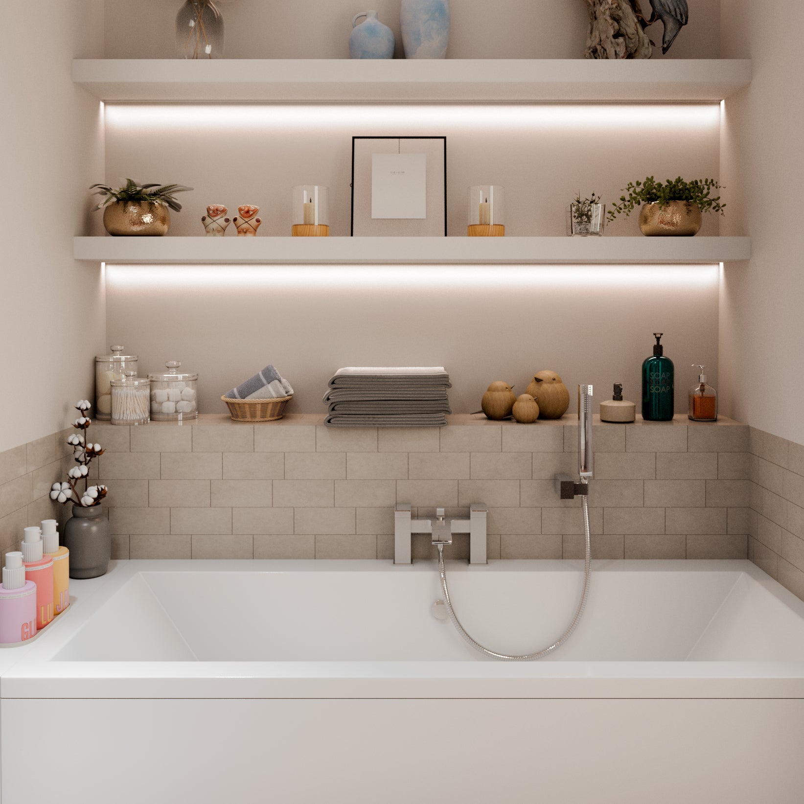 Tidal Bath Shower Mixer Tap