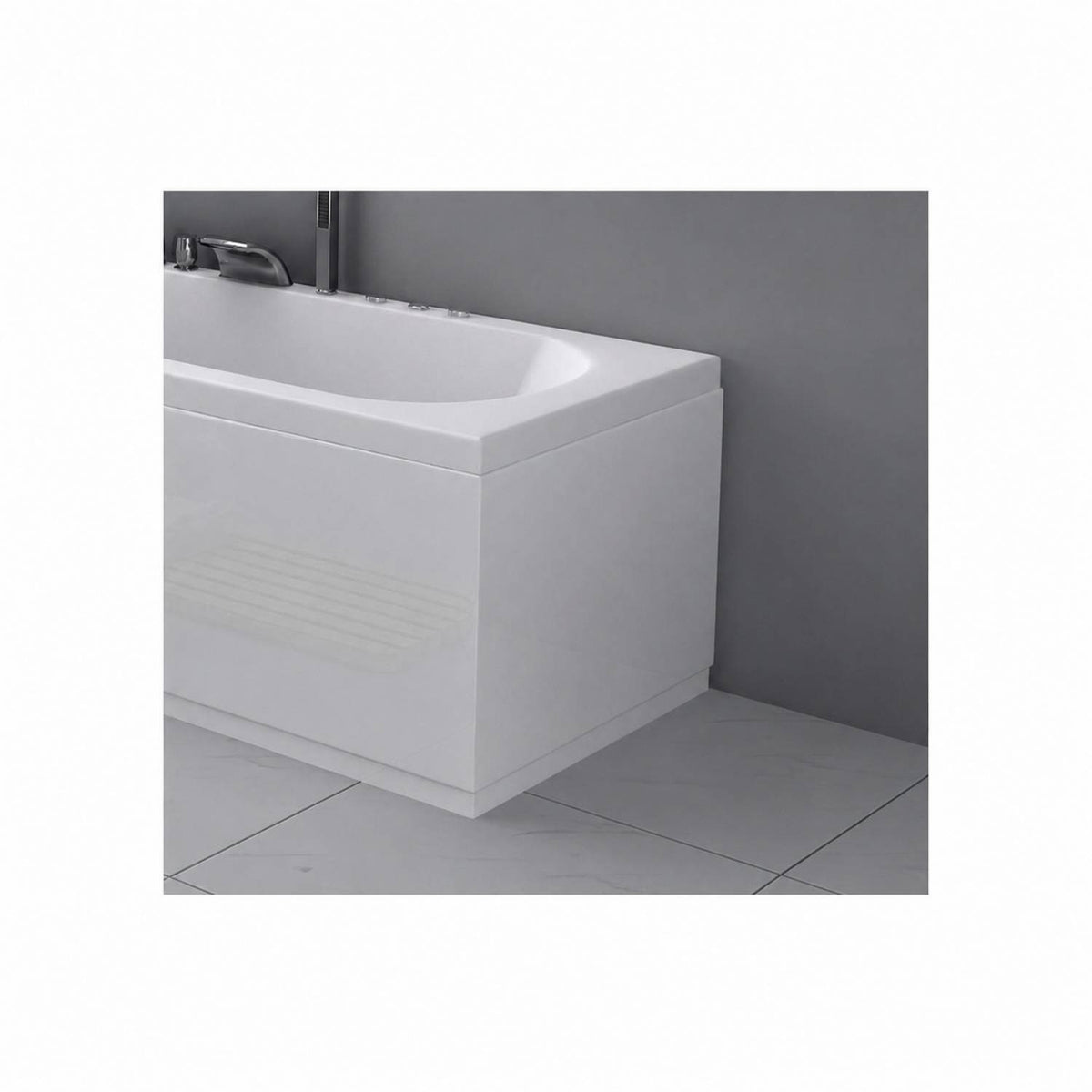 Acubase Waterproof PVC End Bath Panel