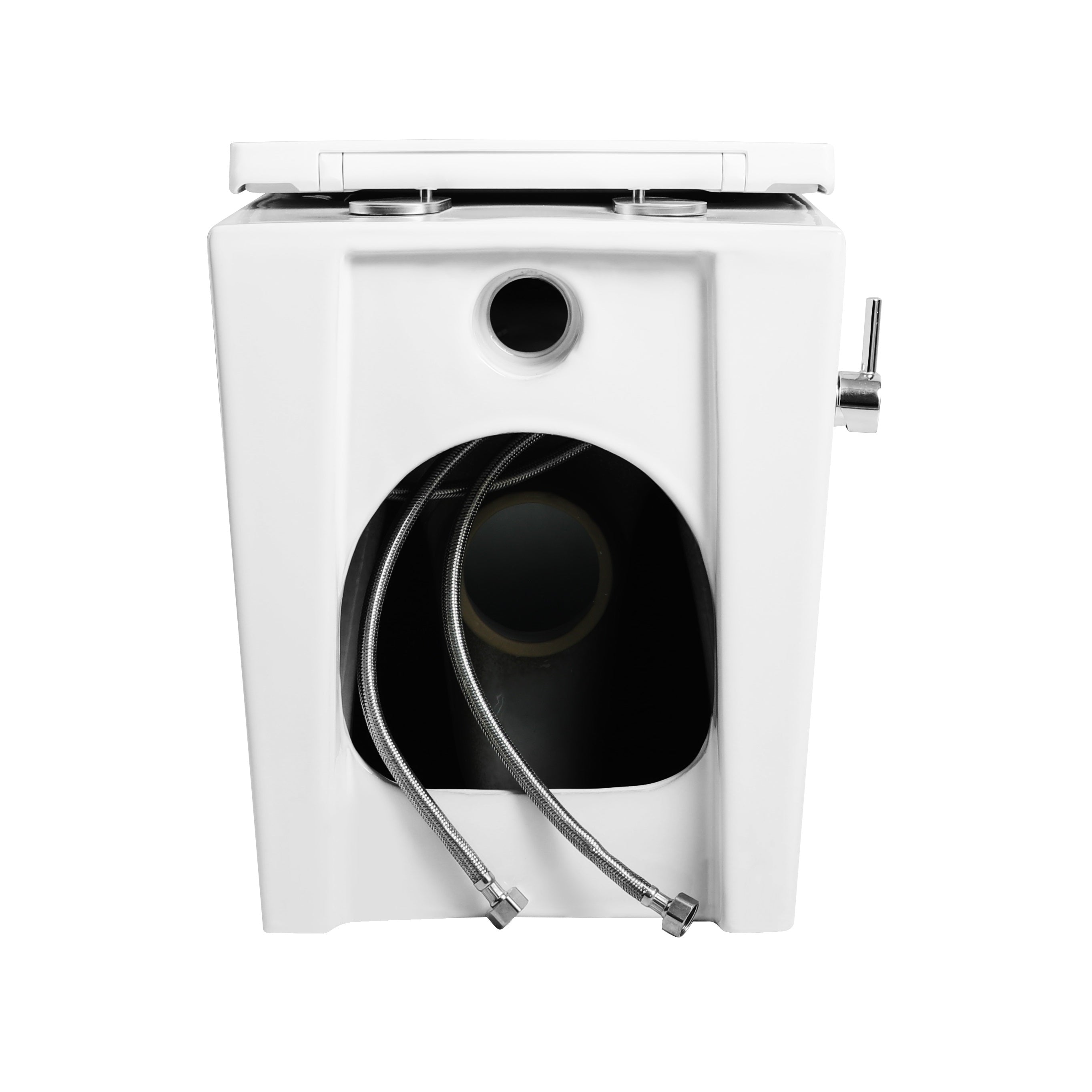 Purity Rimless Built-in Bidet Back to wall Toilet With Soft Close Seat & fixing Kit - White