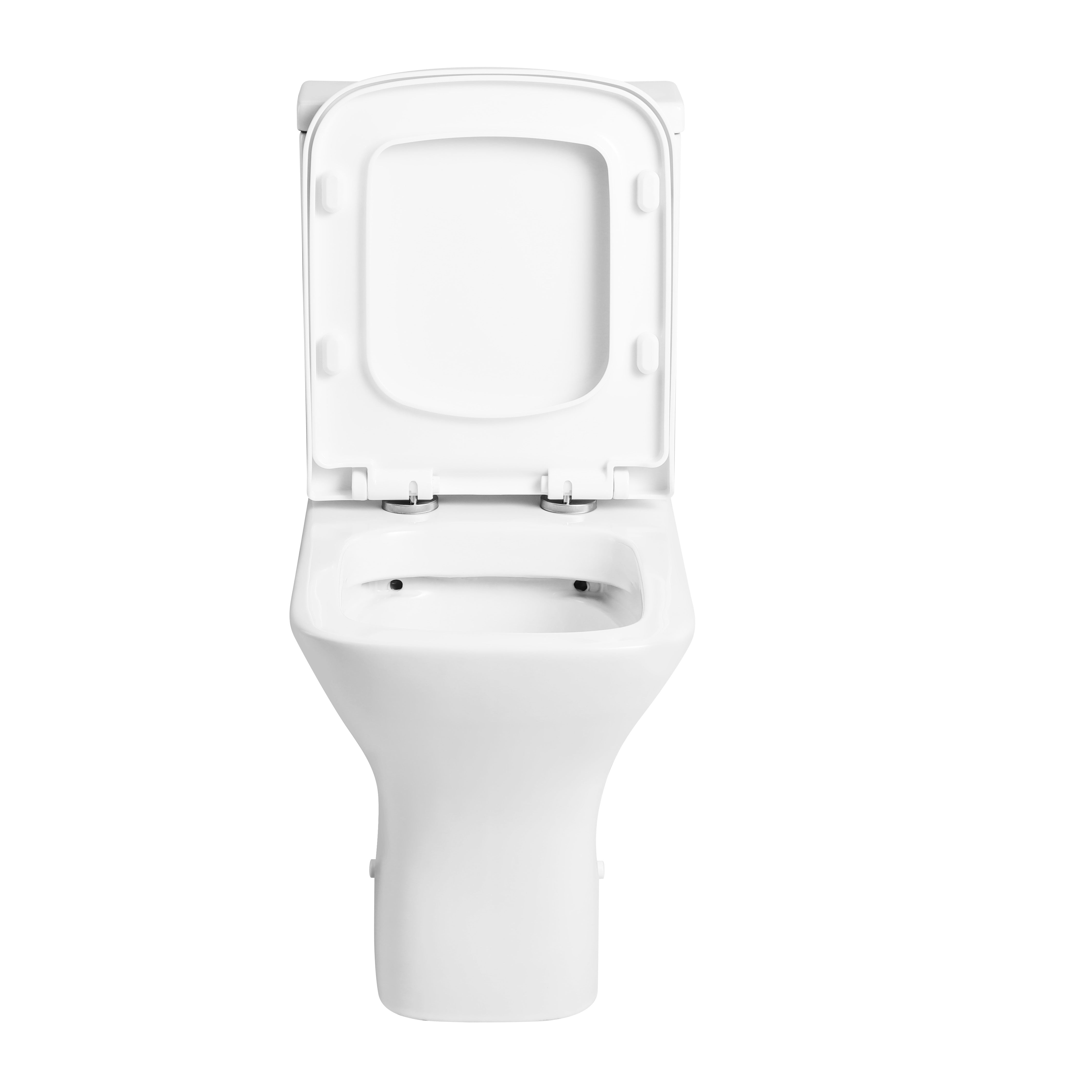Venice Close Coupled Toilet with Cistern & Soft Close Seat Options - White