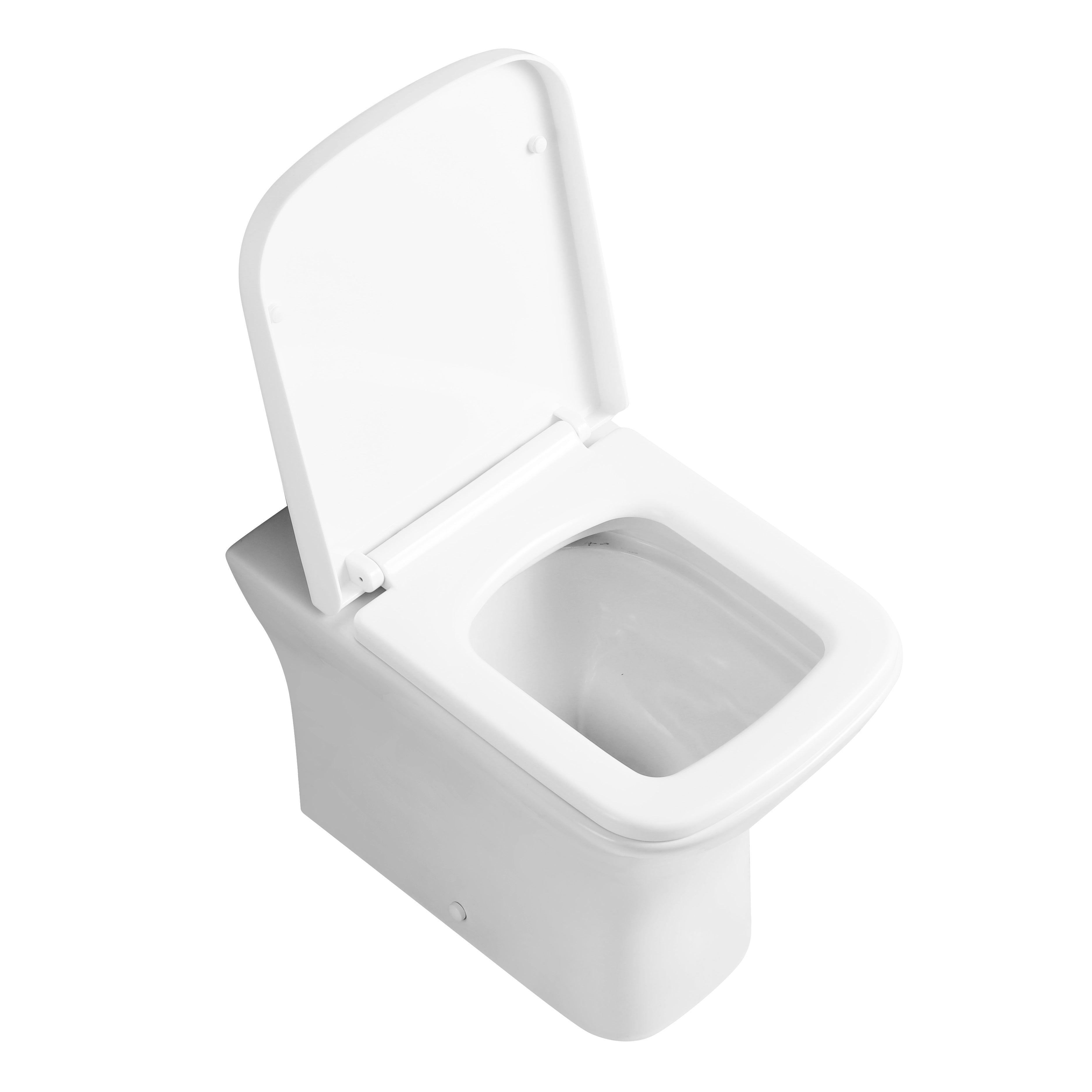 Venice Comfort Height Back to wall Toilet With SoftClose Seat Options & Fixing Kits - White