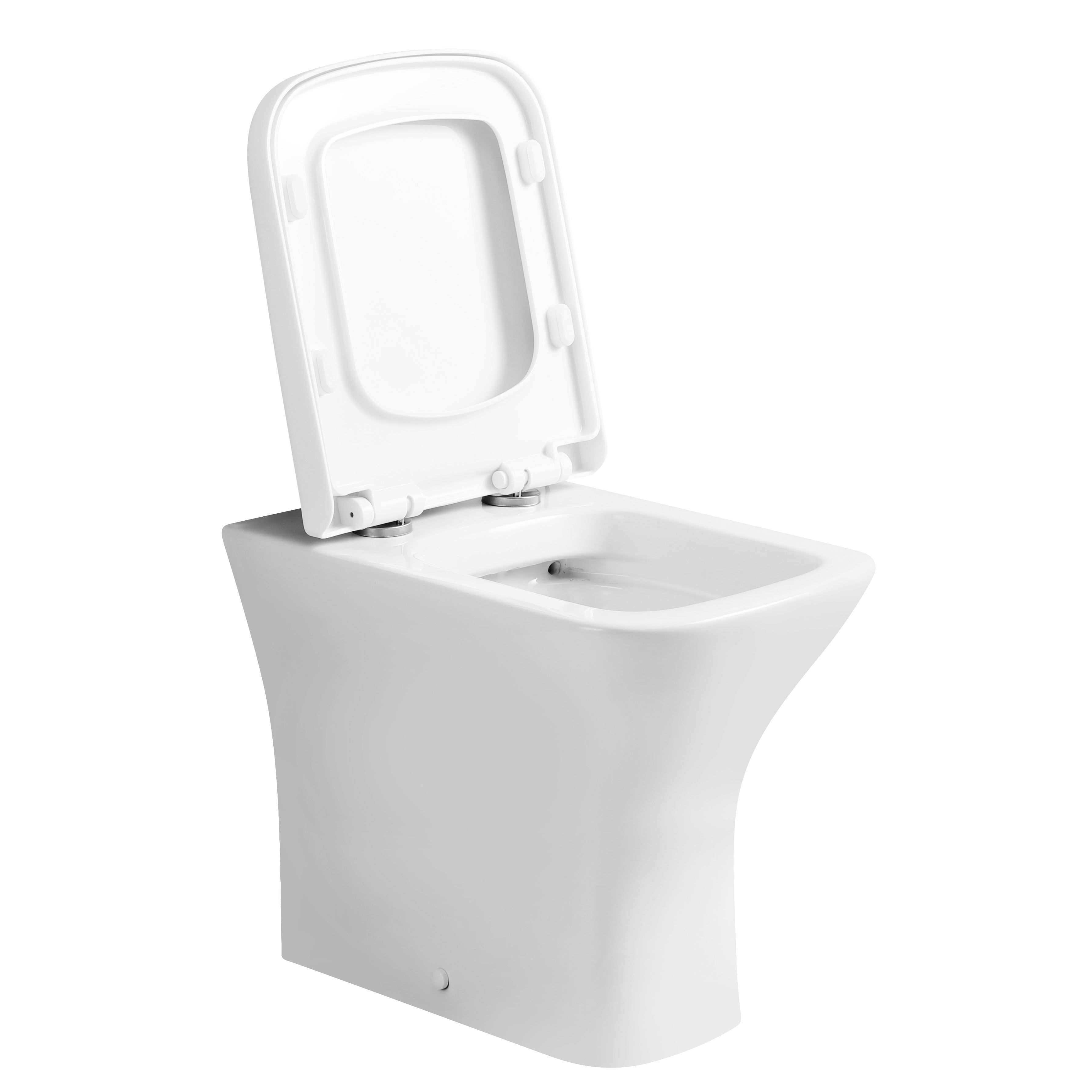 Venice Comfort Height Back to wall Toilet With SoftClose Seat Options & Fixing Kits - White