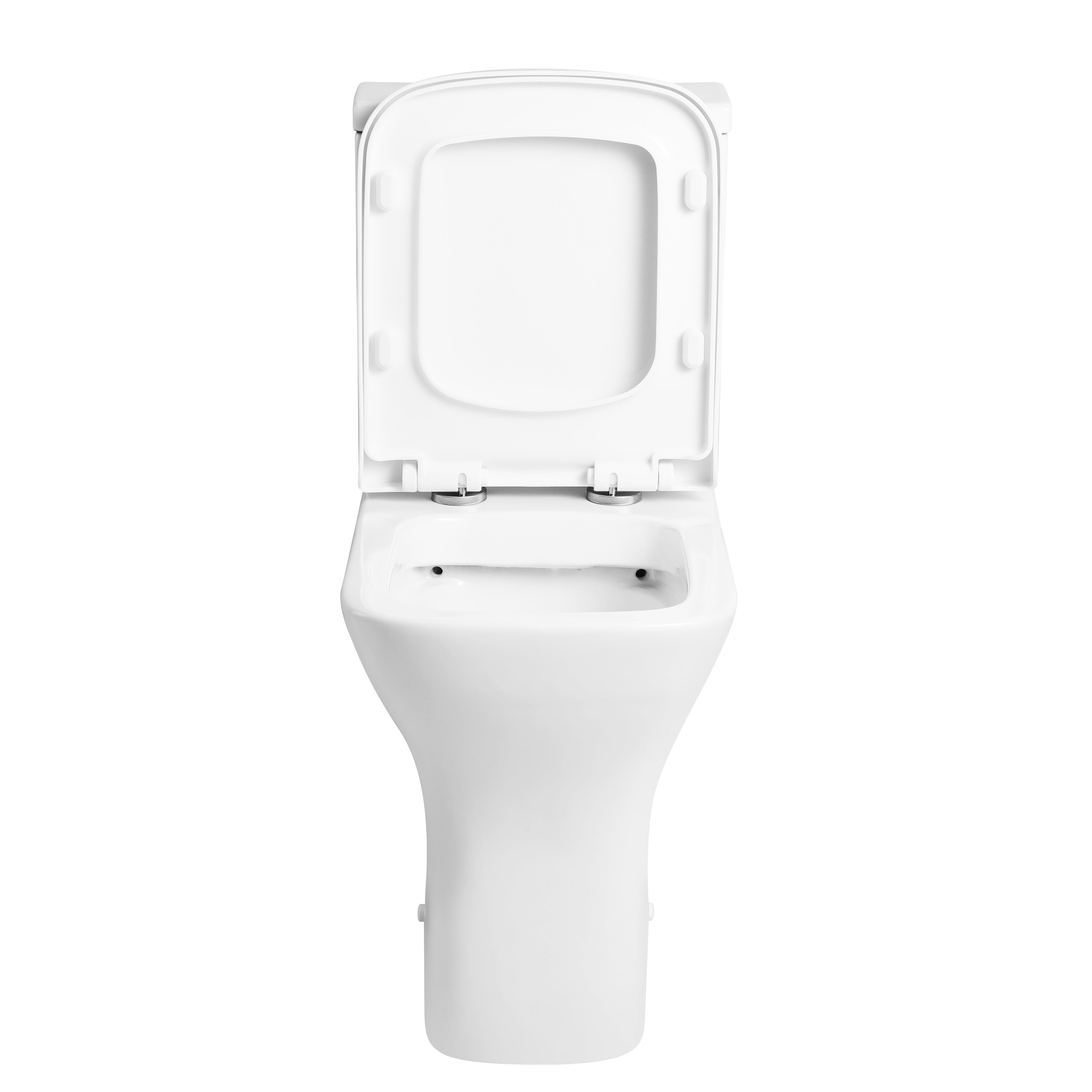Venice Comfort Height Close Coupled Toilet with Cistern & Soft Close Seat Options - White