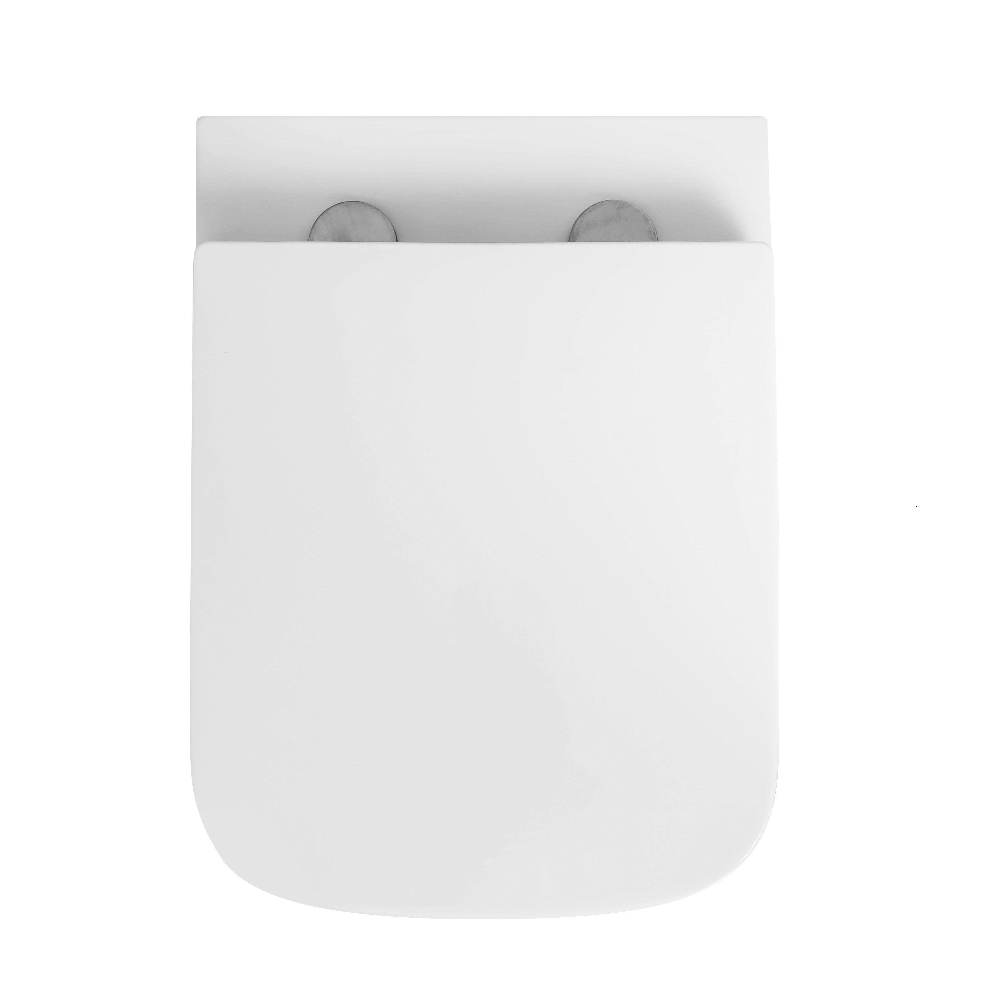 Venice Rimless Wall Hung Toilet with Soft Close Seat Options - White
