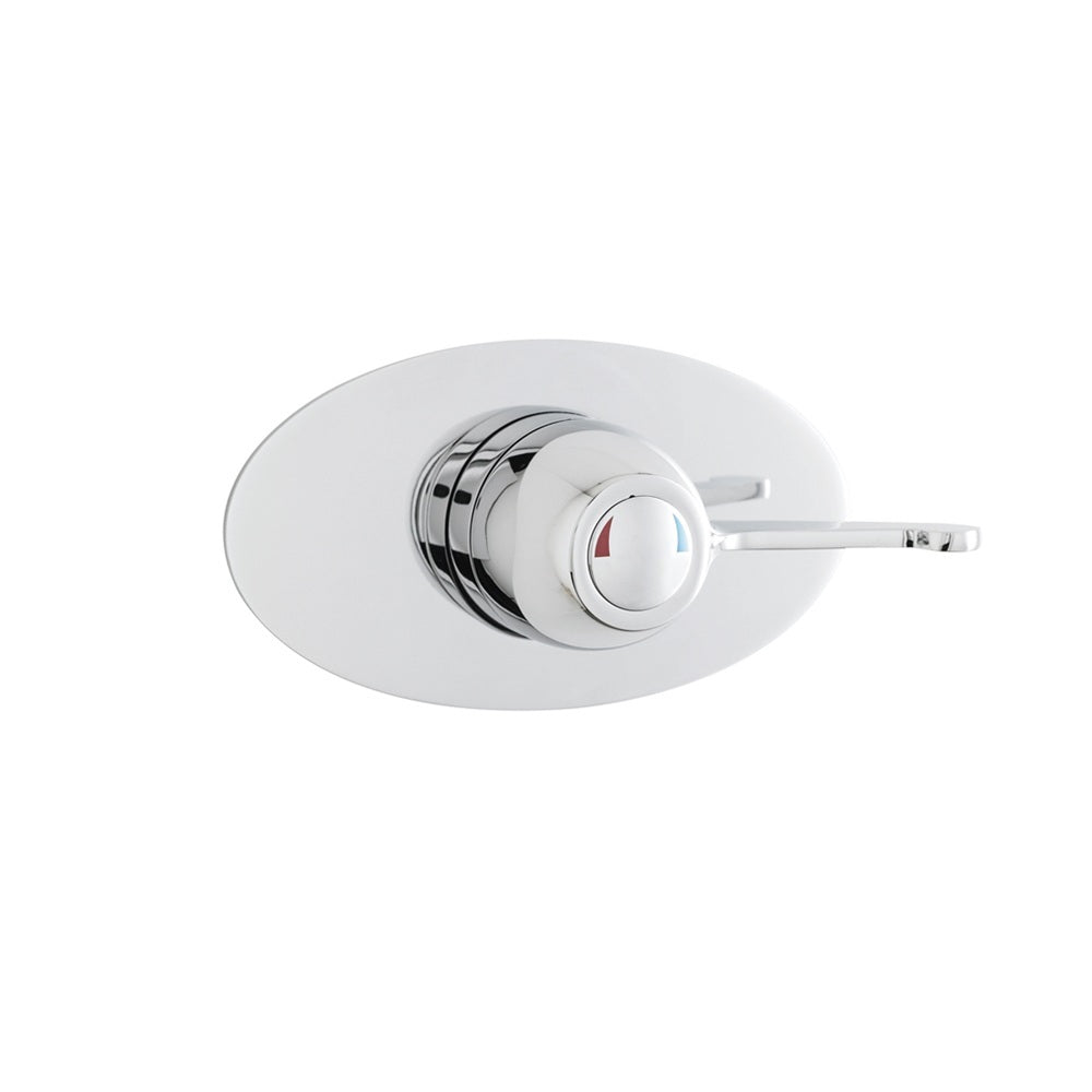 Foundry 1 Outlet Concealed Shower Valve - Chrome