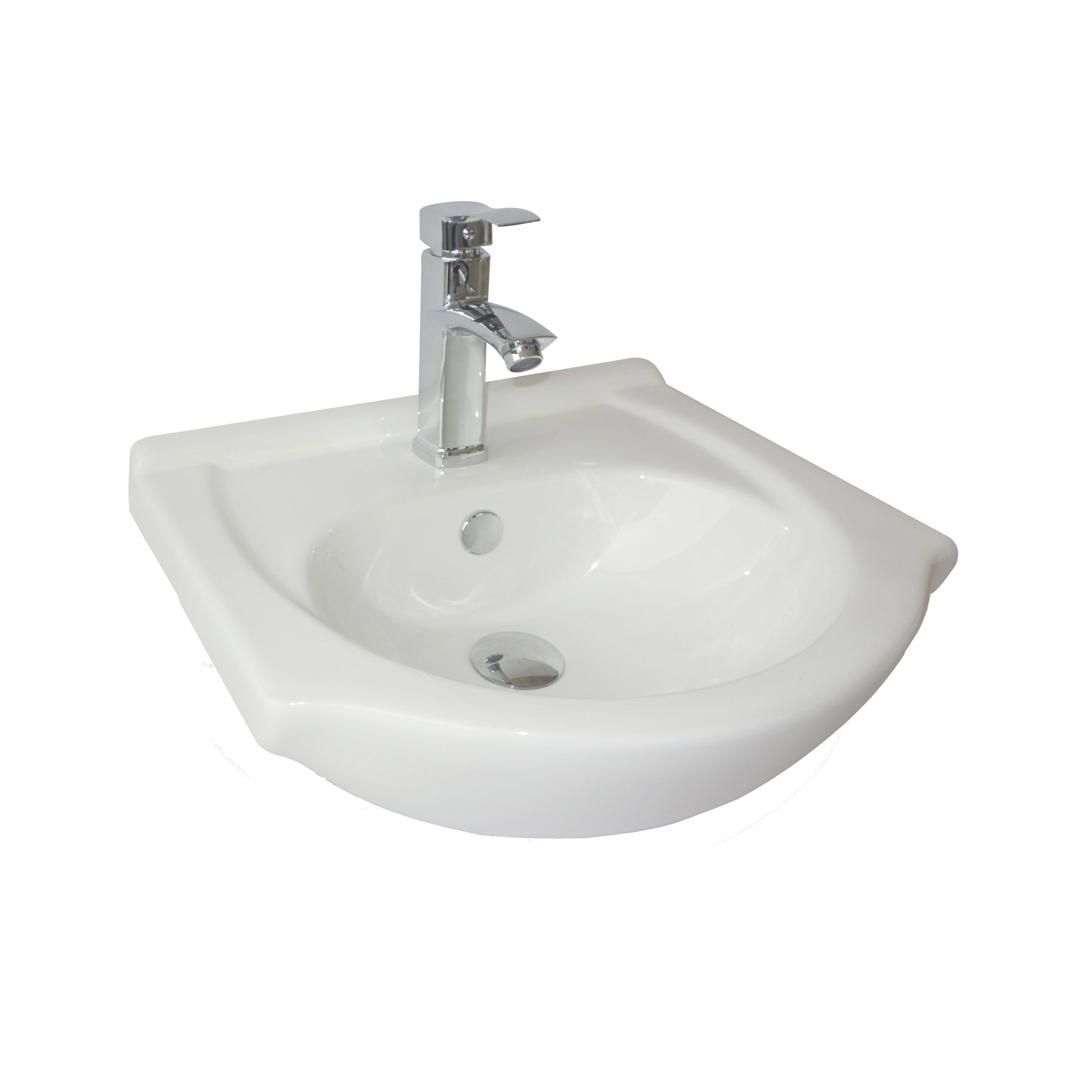 Linx Floorstanding Vanity Unit with Basin - Gloss White