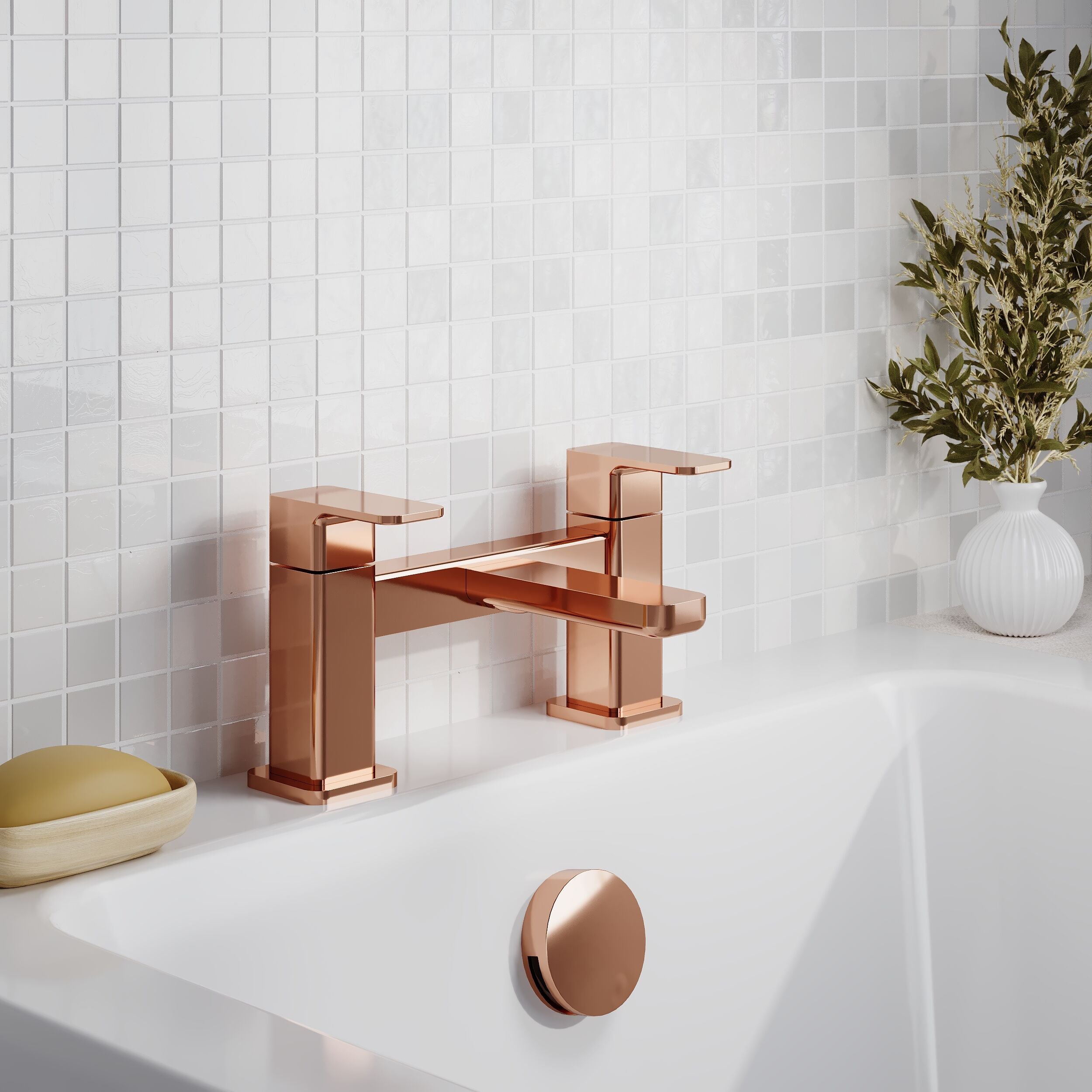 Sterling Deck Mounted Bath Filler Tap