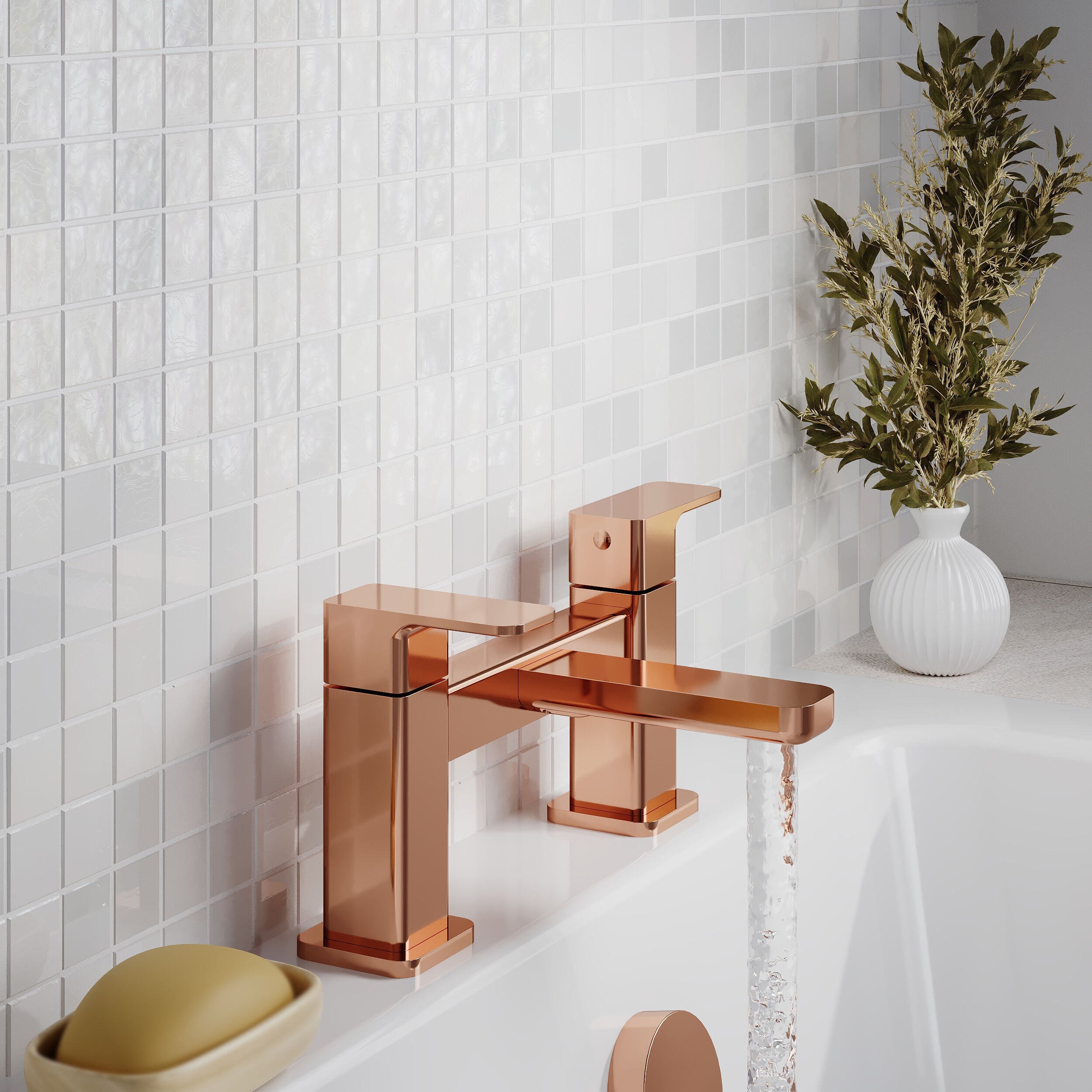 Sterling Deck Mounted Bath Filler Tap