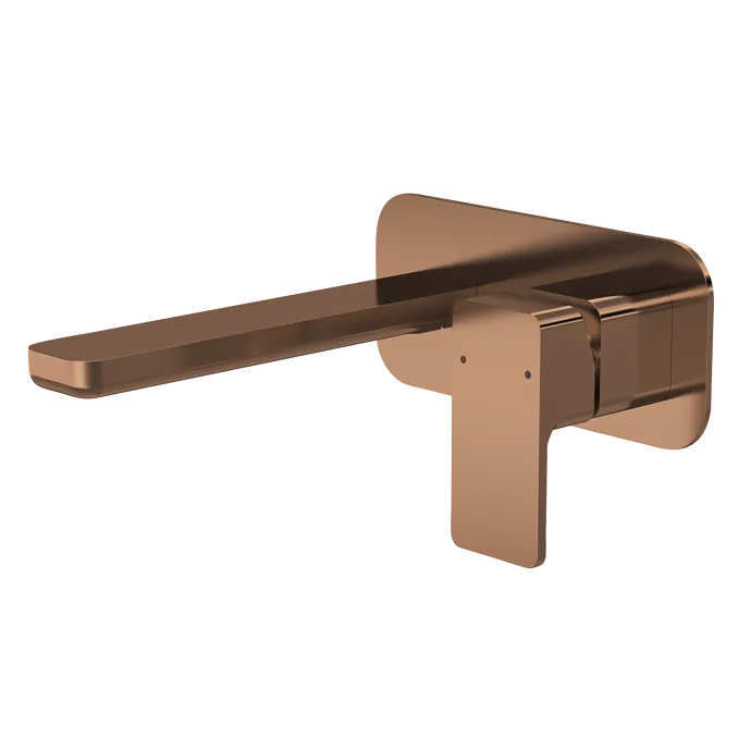 Sterling 2 Hole Wall Mounted Basin Mixer Tap With Plate