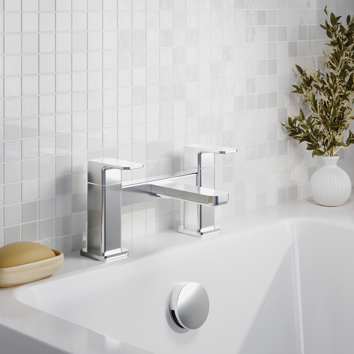 Sterling Deck Mounted Bath Filler Tap